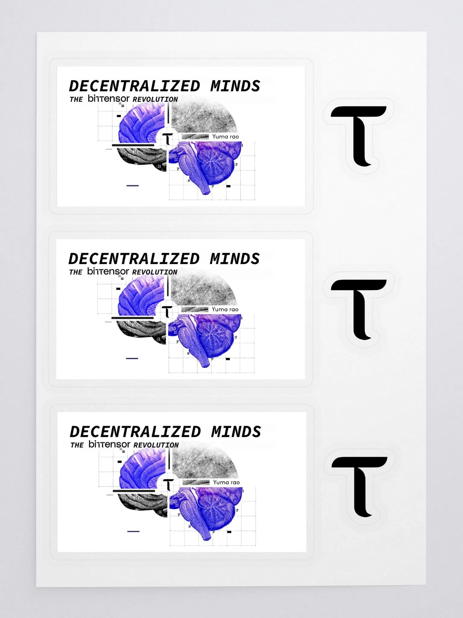 DECENTRALIZED MINDS - Stickers product image (3)