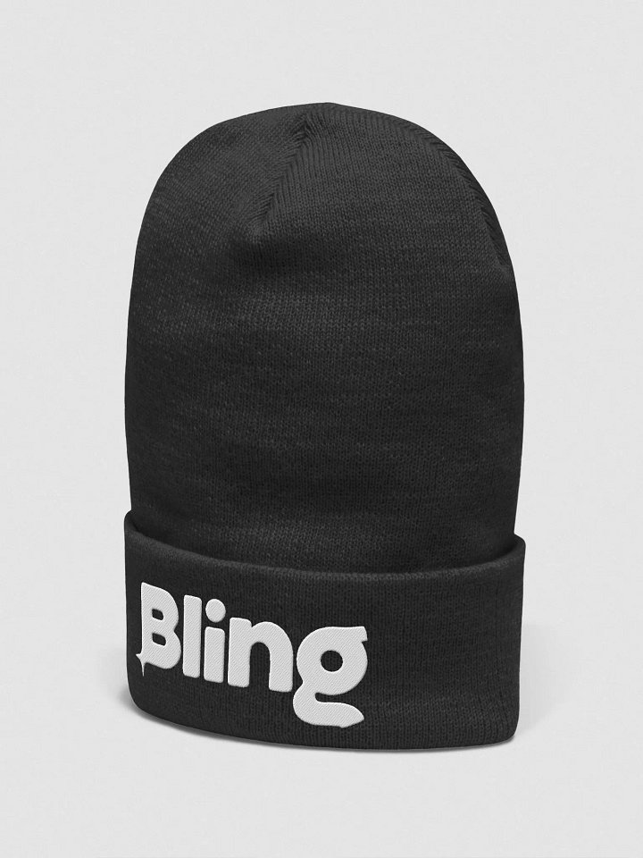 Bling word Yupoong Beanie product image (18)