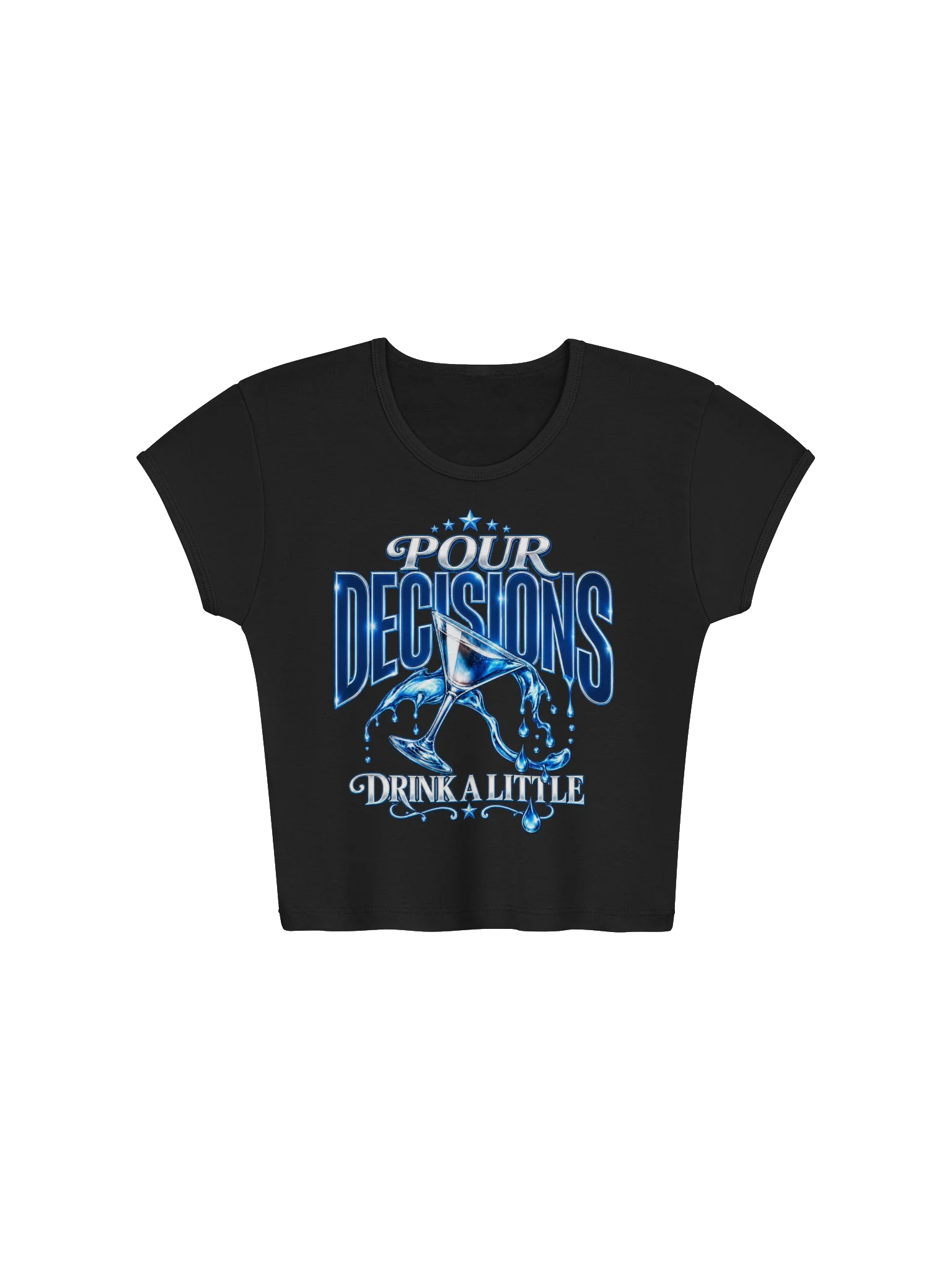 Pour Decisions Baby Tee product image (3)