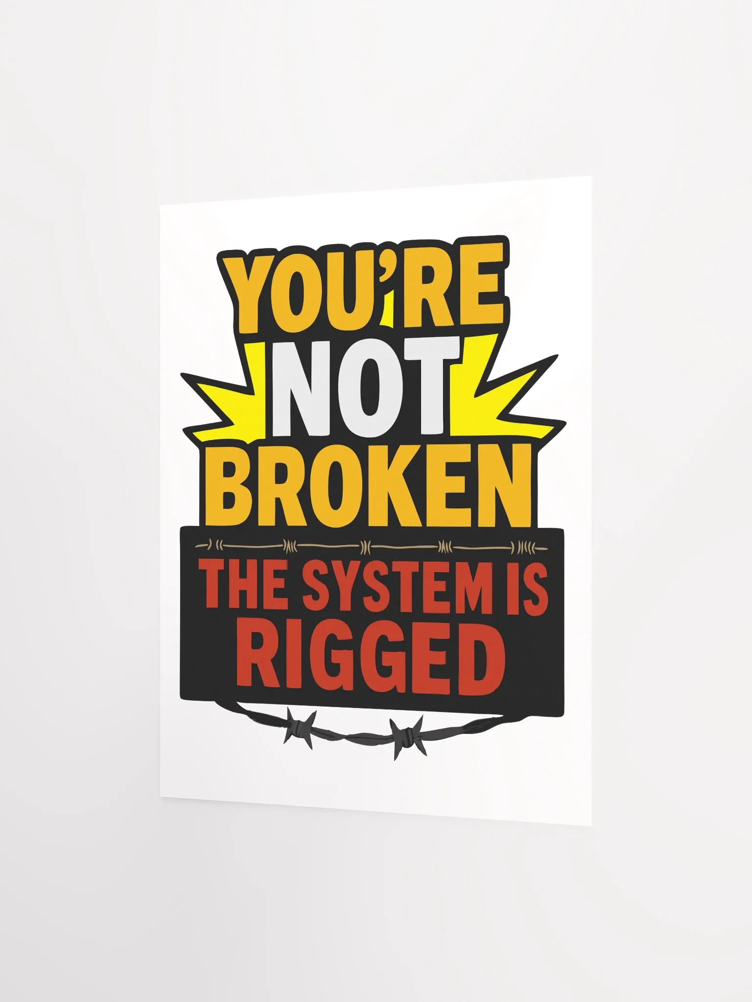 You're NOT Broken Resistance Poster product image (2)