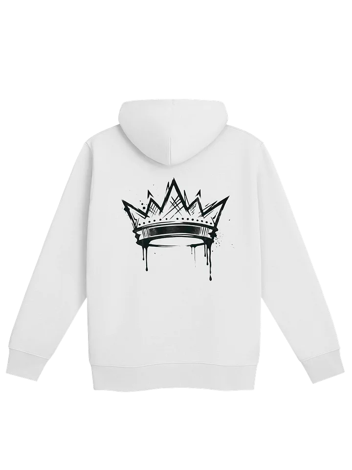 ONE KING True Crown Premium Street Hoodie black print product image (1)
