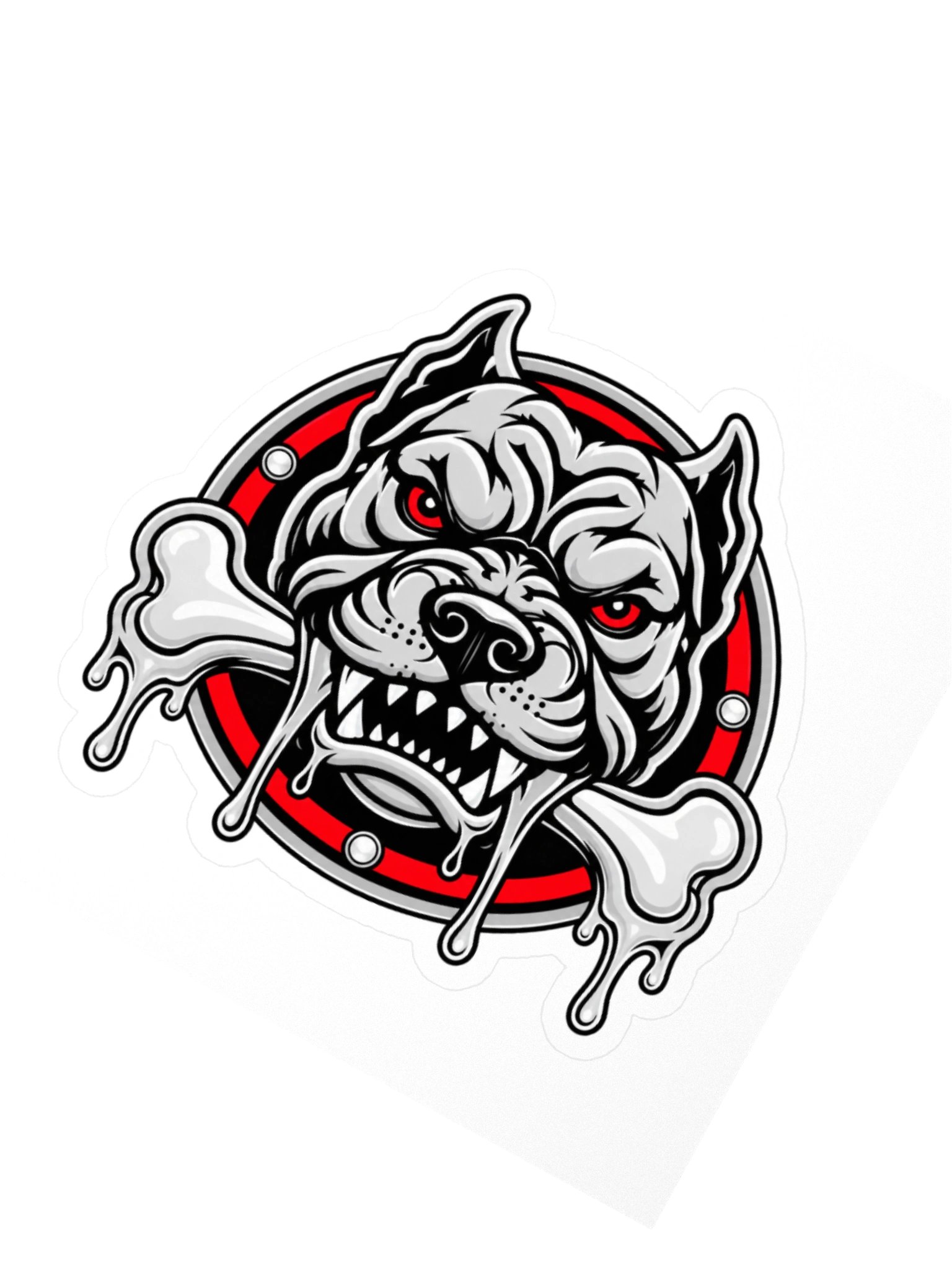 Boro Bonedawgs Sticker product image (2)