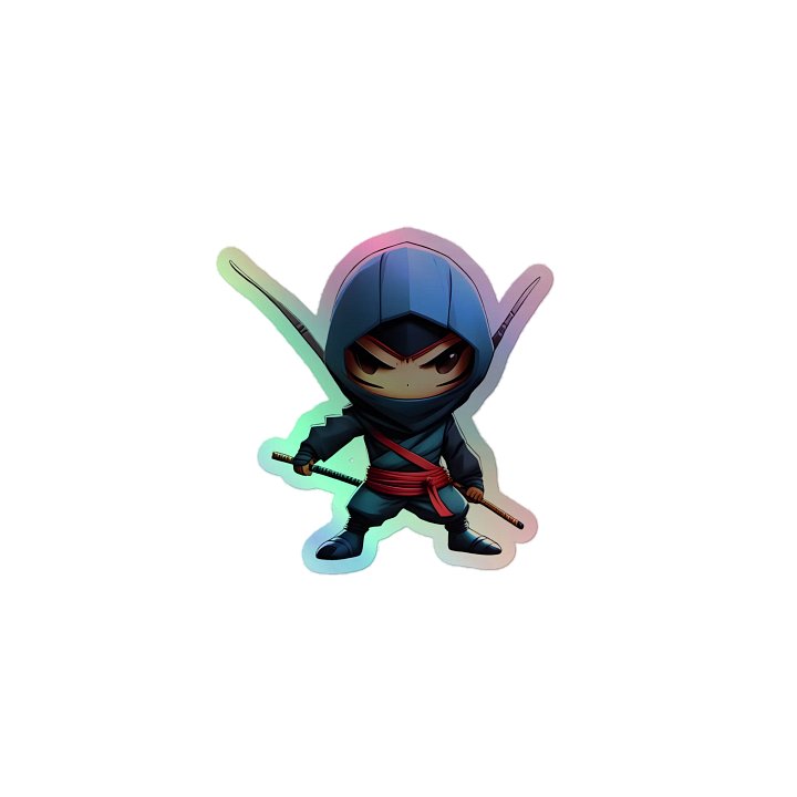 NinjaCrick3t Holographic Sticker product image (1)