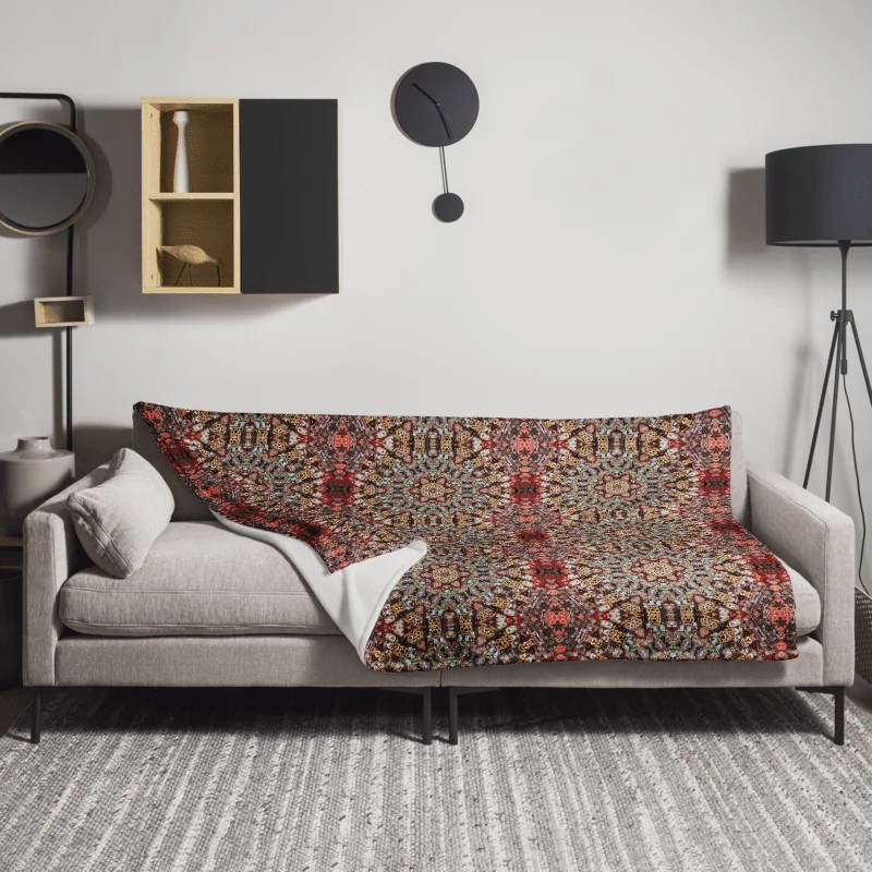 Ornamental Mosaic Throw Blanket product image (1)