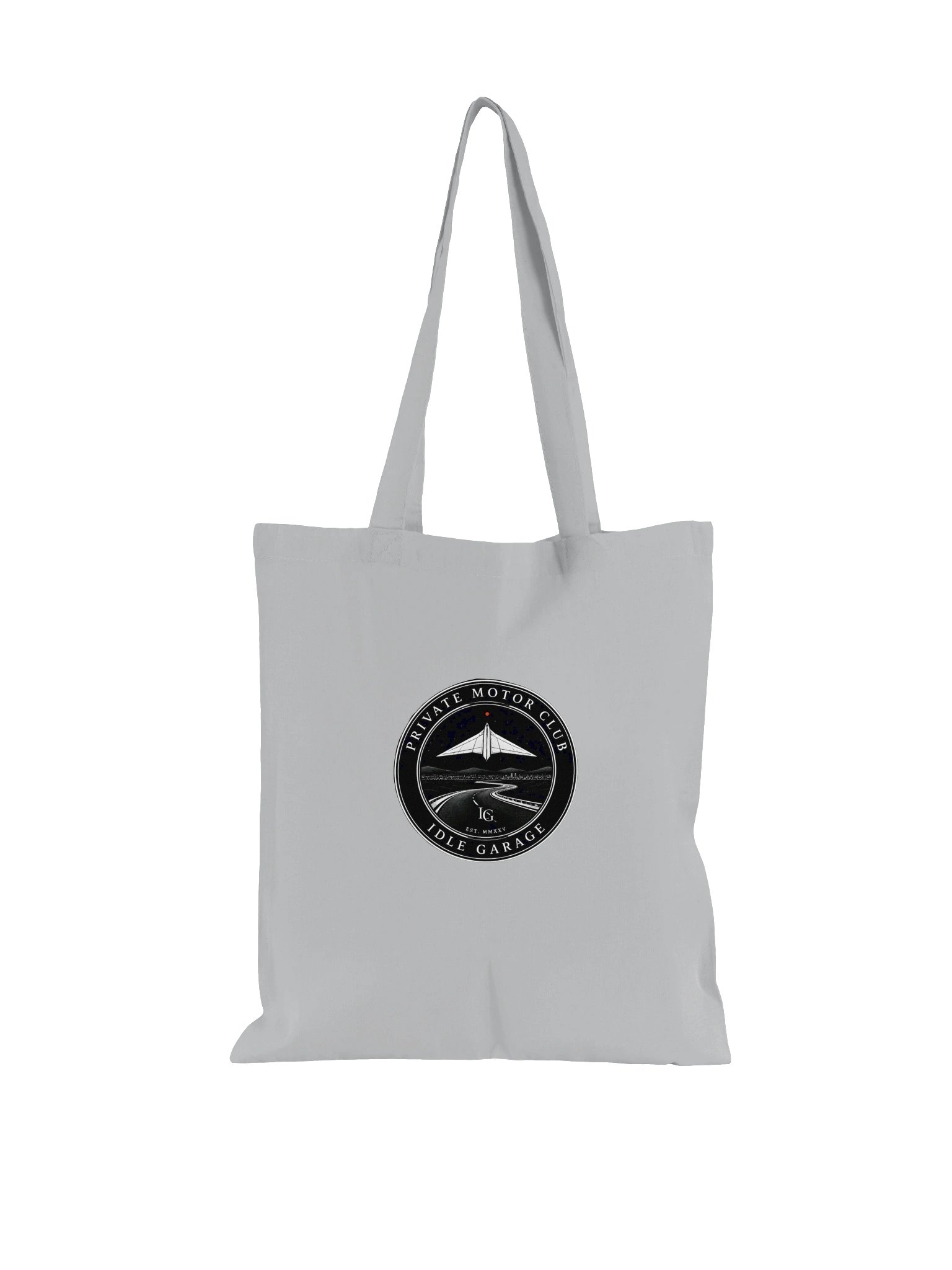 Idle Garage Private Motor Club Logo Tote product image (1)