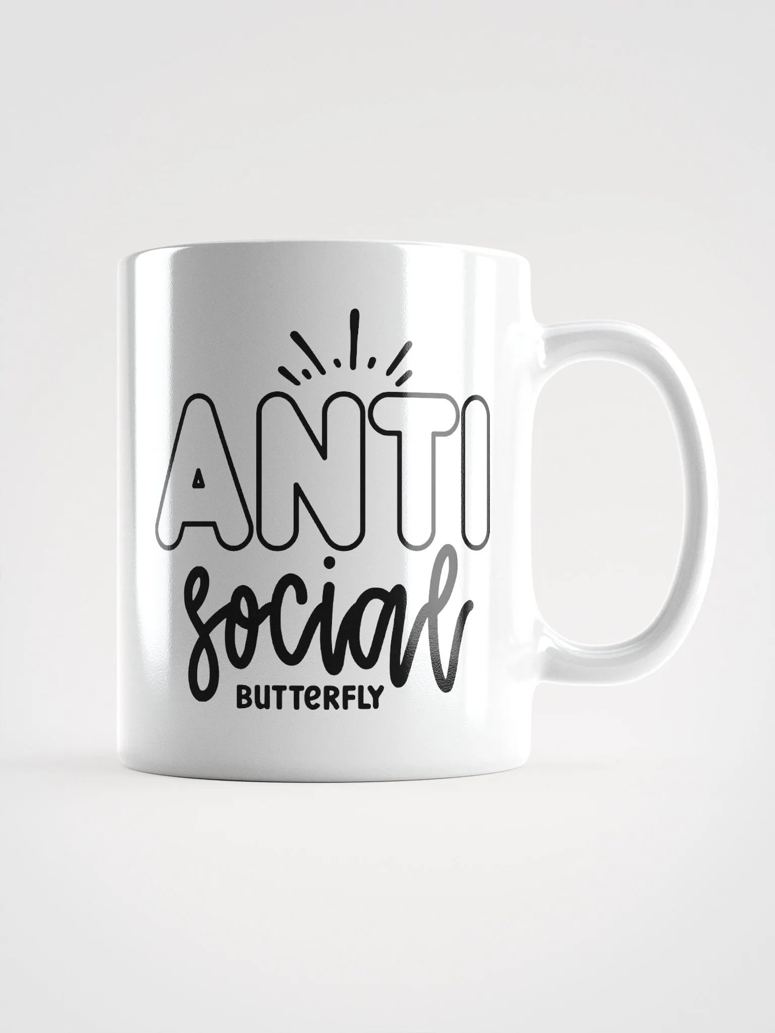 Anti Social Butterfly Mug product image (1)