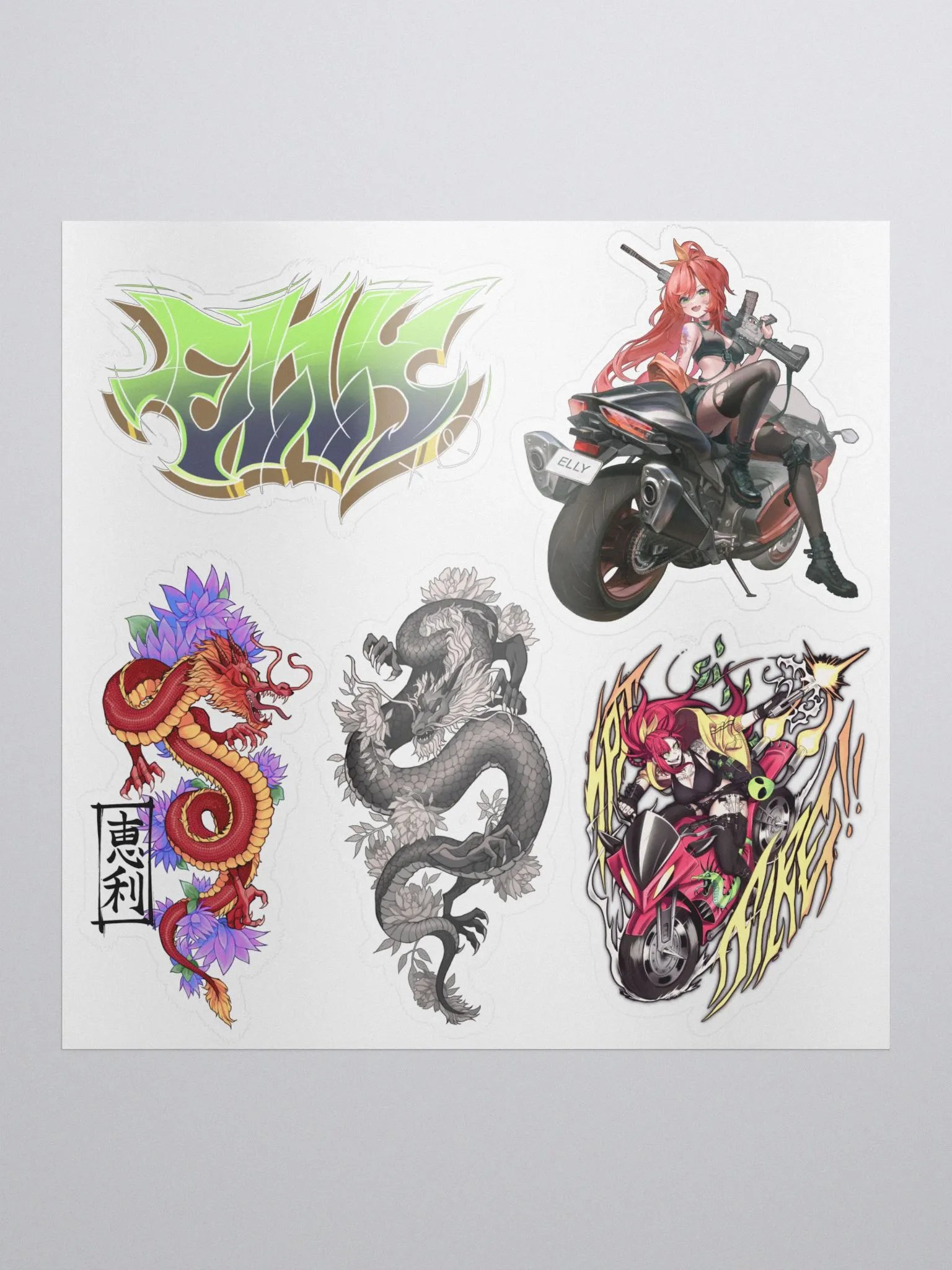 Elly assorted stickers product image (1)
