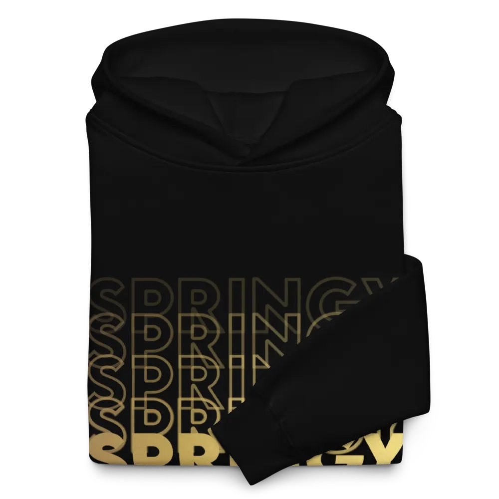 GOLD Premium SPRINGY Hoodie (LIMITED EDITION) product image (10)
