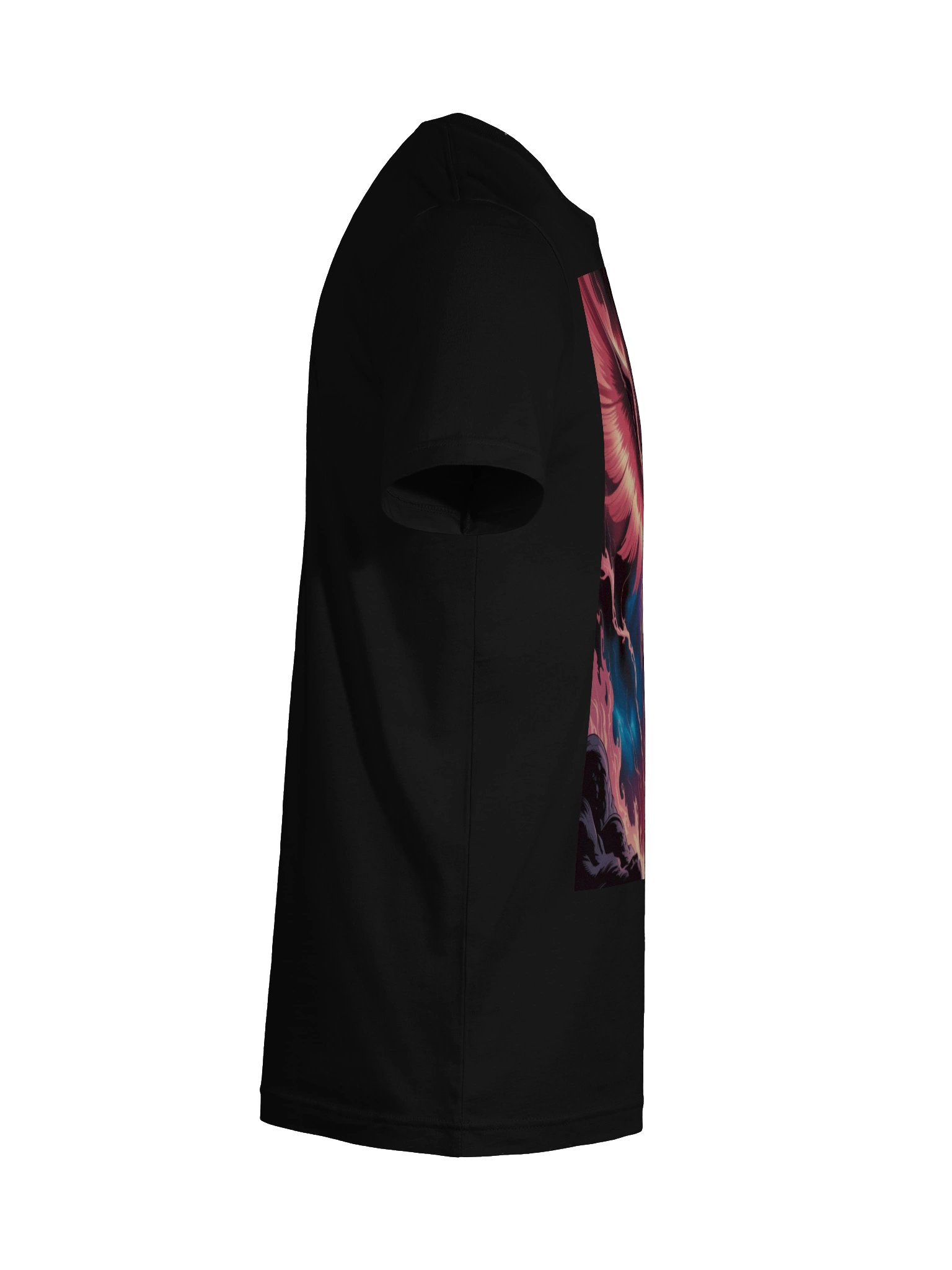 Dark Phoenix Flame Ascent Supersoft T-Shirt – Cosmic Inferno Veil product image (12)