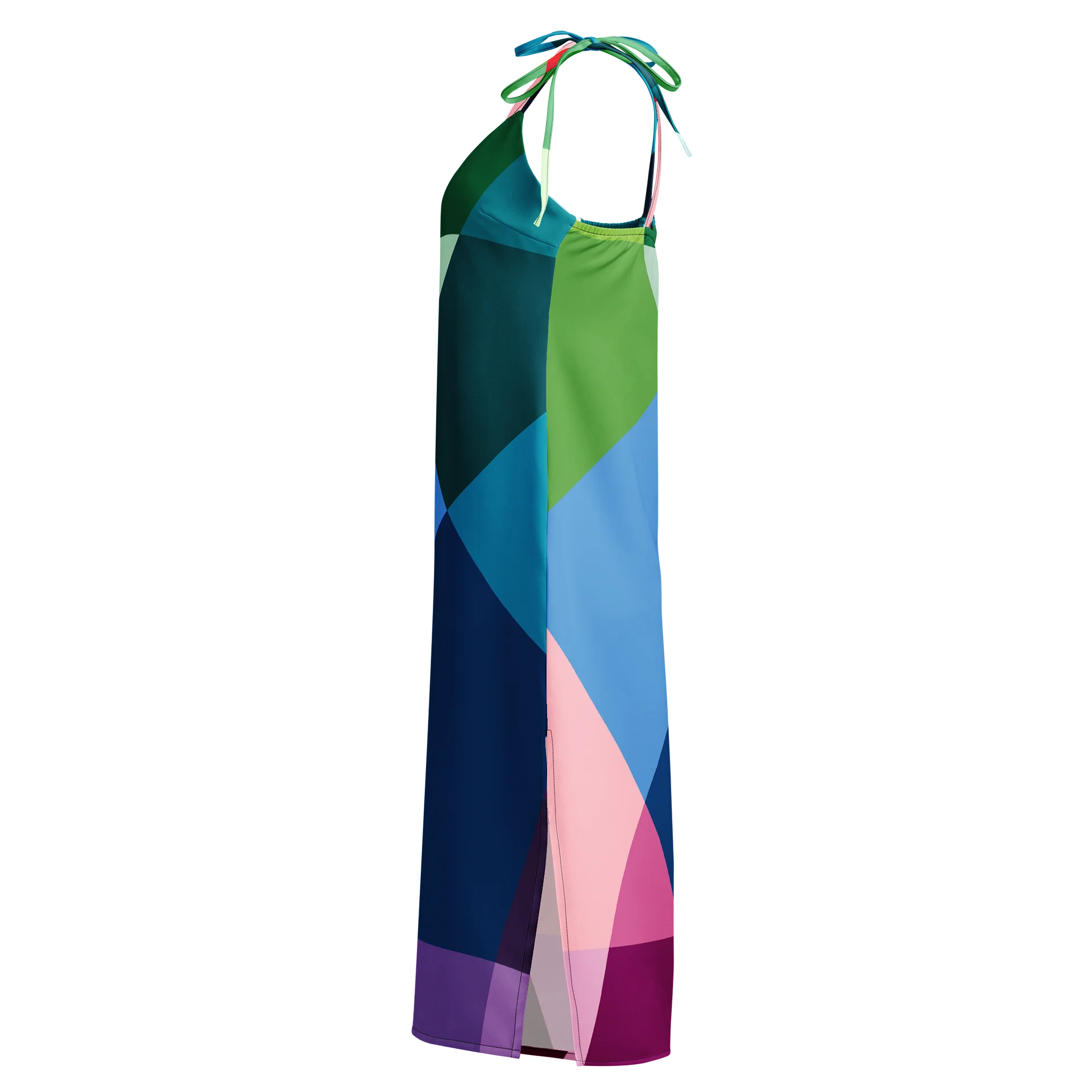 Colorwave Abstract Slip Dress product image (3)