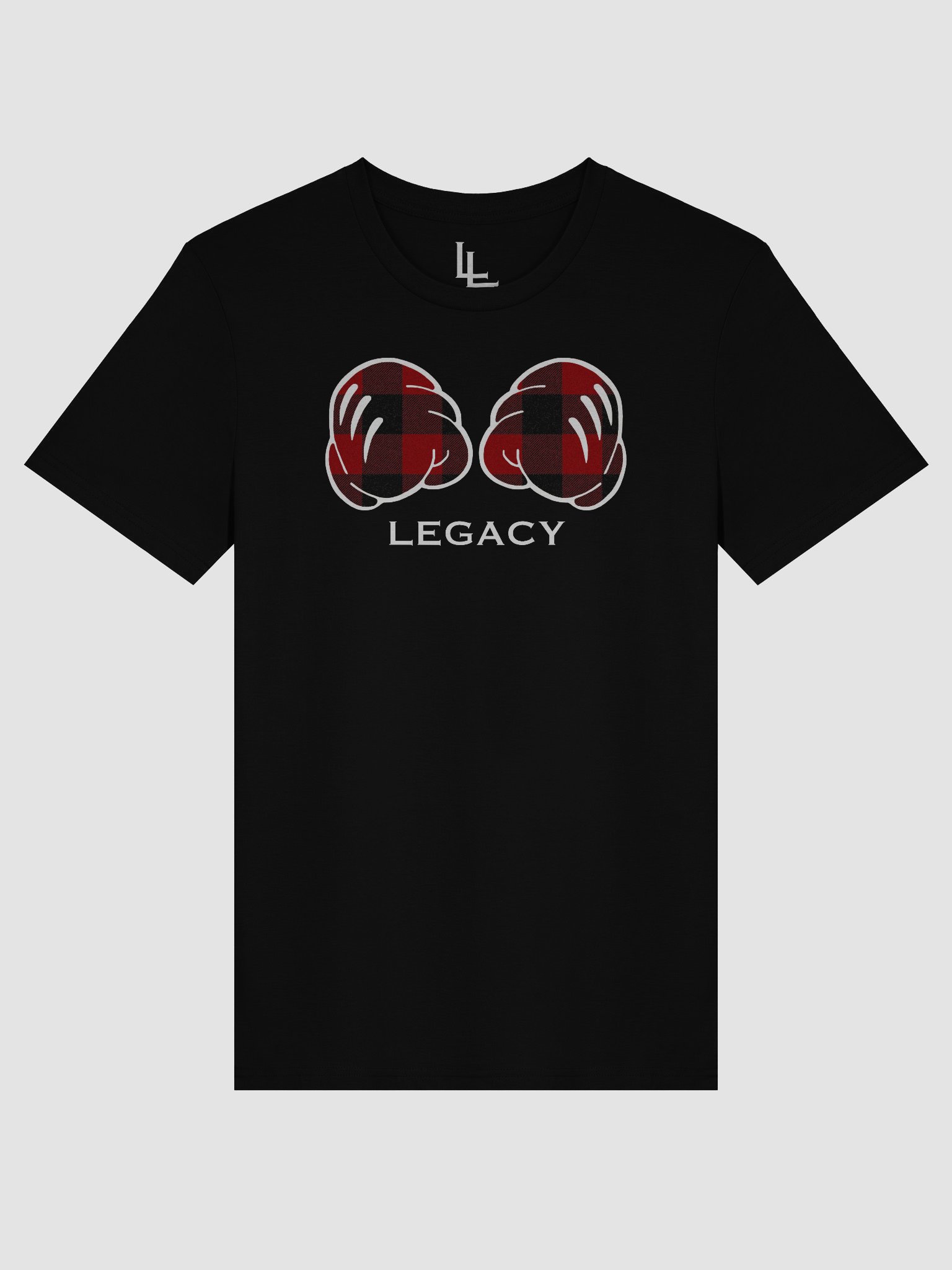 Buffalo Plaid Legacy Fists | Tee product image (1)