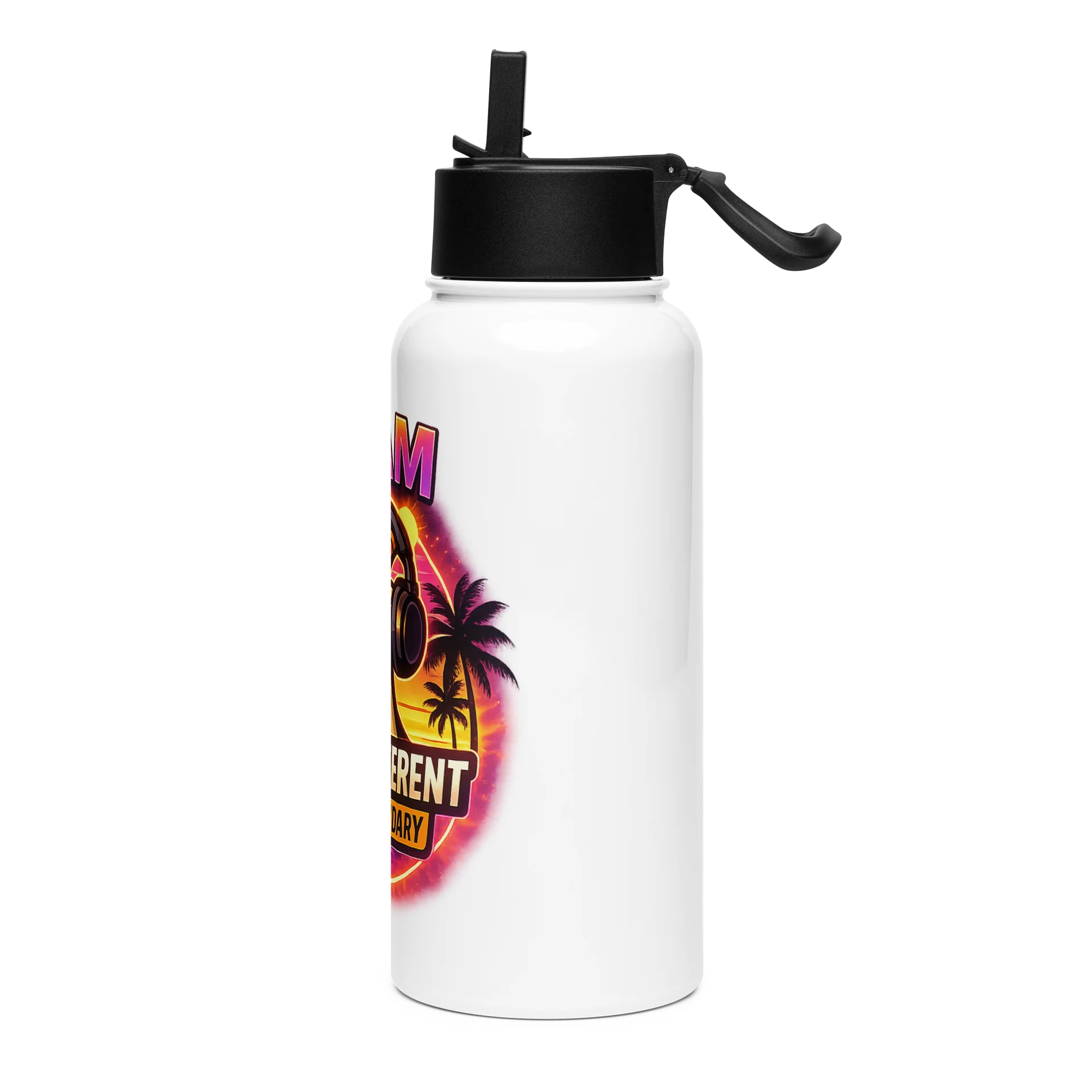 Legendary Beach Goat Stainless Steel Water Bottle product image (3)