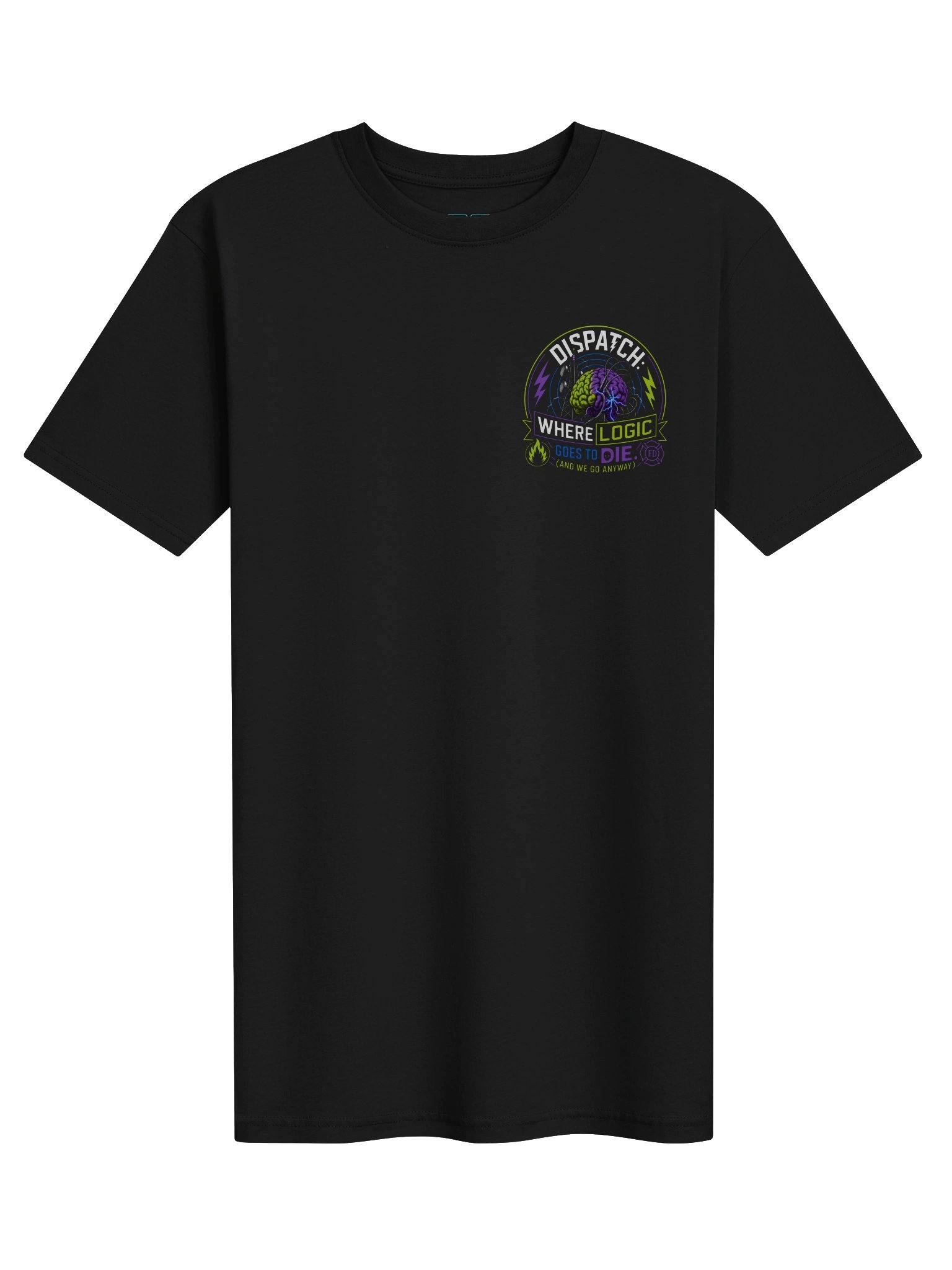 Dispatch: Where Logic Goes To Die - Heavyweight Tee product image (4)