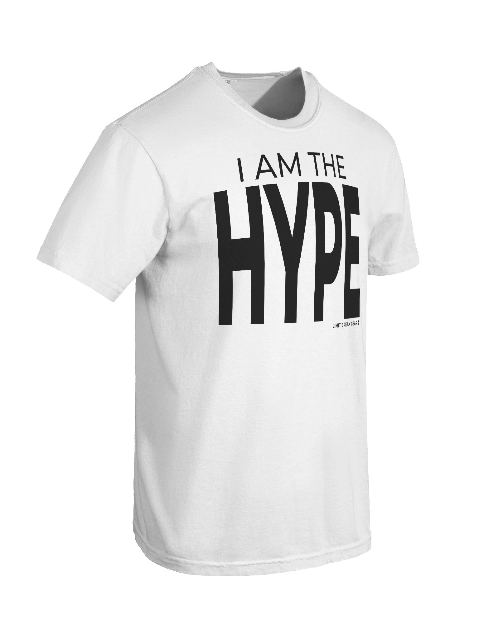I am the Hype, Relaxed Fit Tee - black logo product image (8)