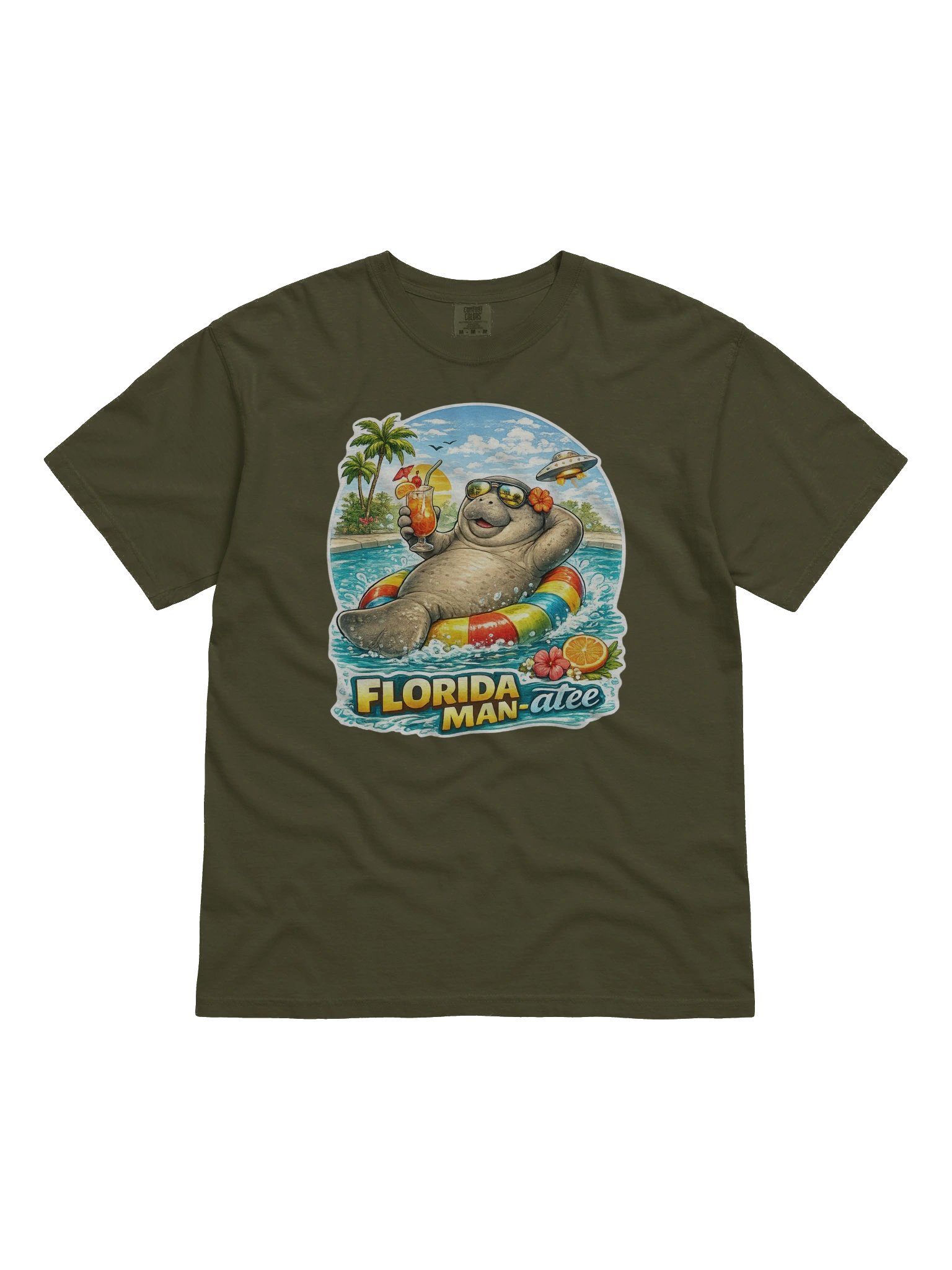 Florida Man-atee T Shirt product image (2)