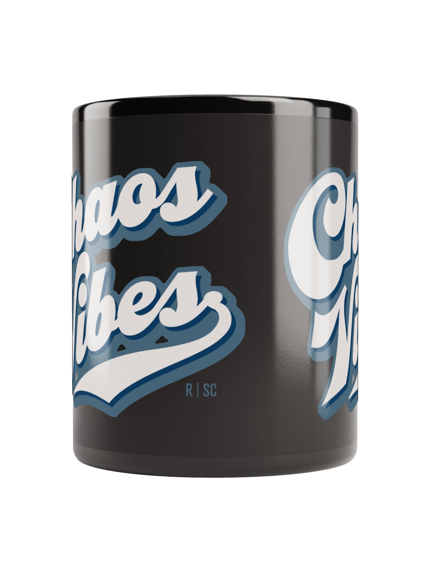 Chaos Vibes Black Mug product image (3)