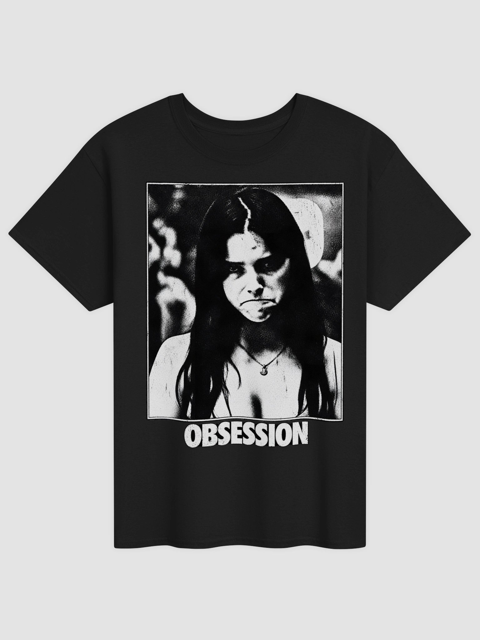 Vintage Obsession Movie T-Shirt Frowning Nikki Graphic Tee Gothic Horror product image (1)