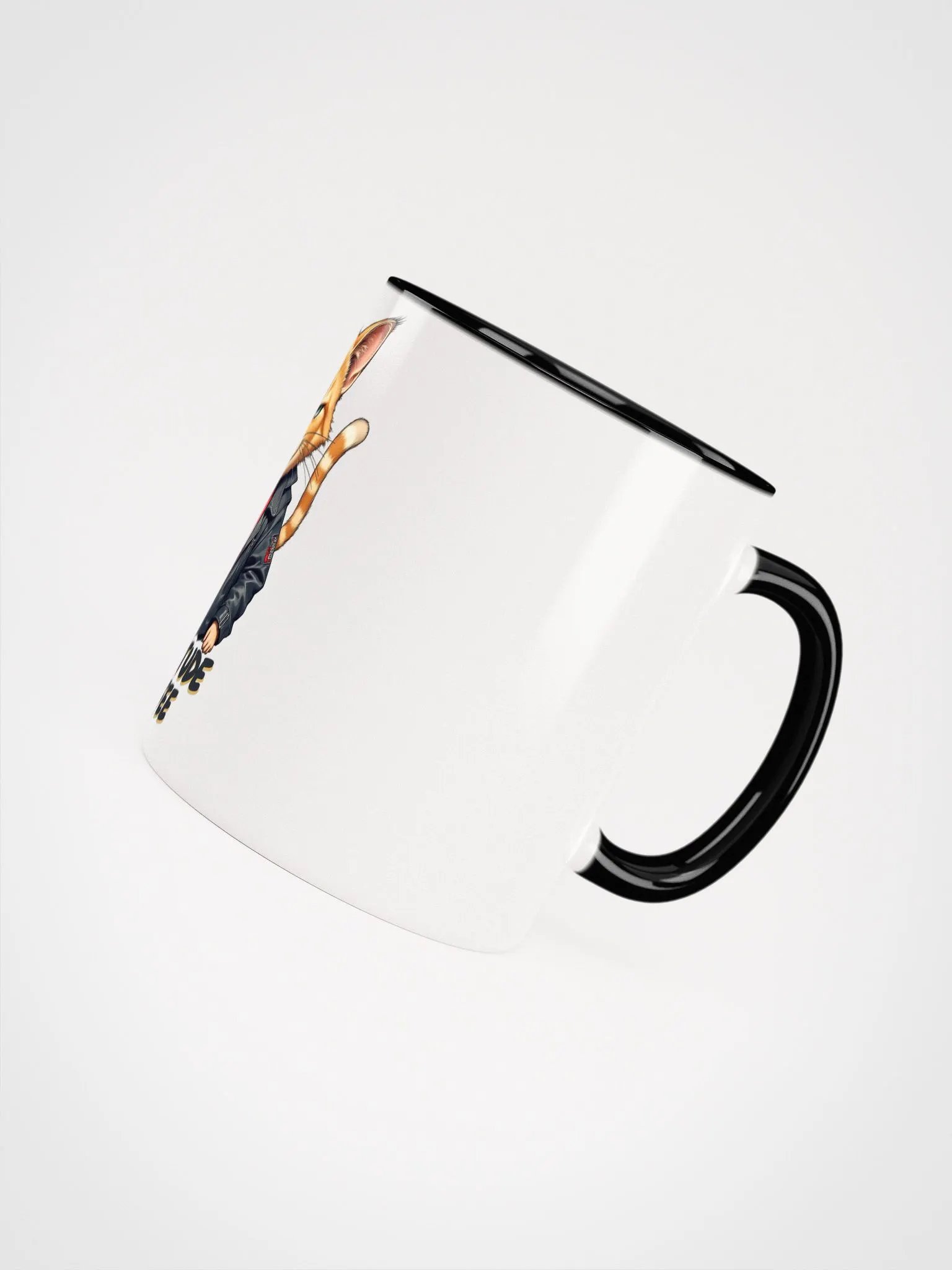Cattitude and Coffee Ceramic Mug product image (45)