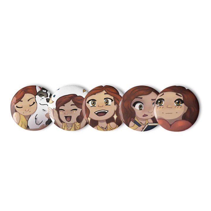 Goddess Pin Button Set product image (2)