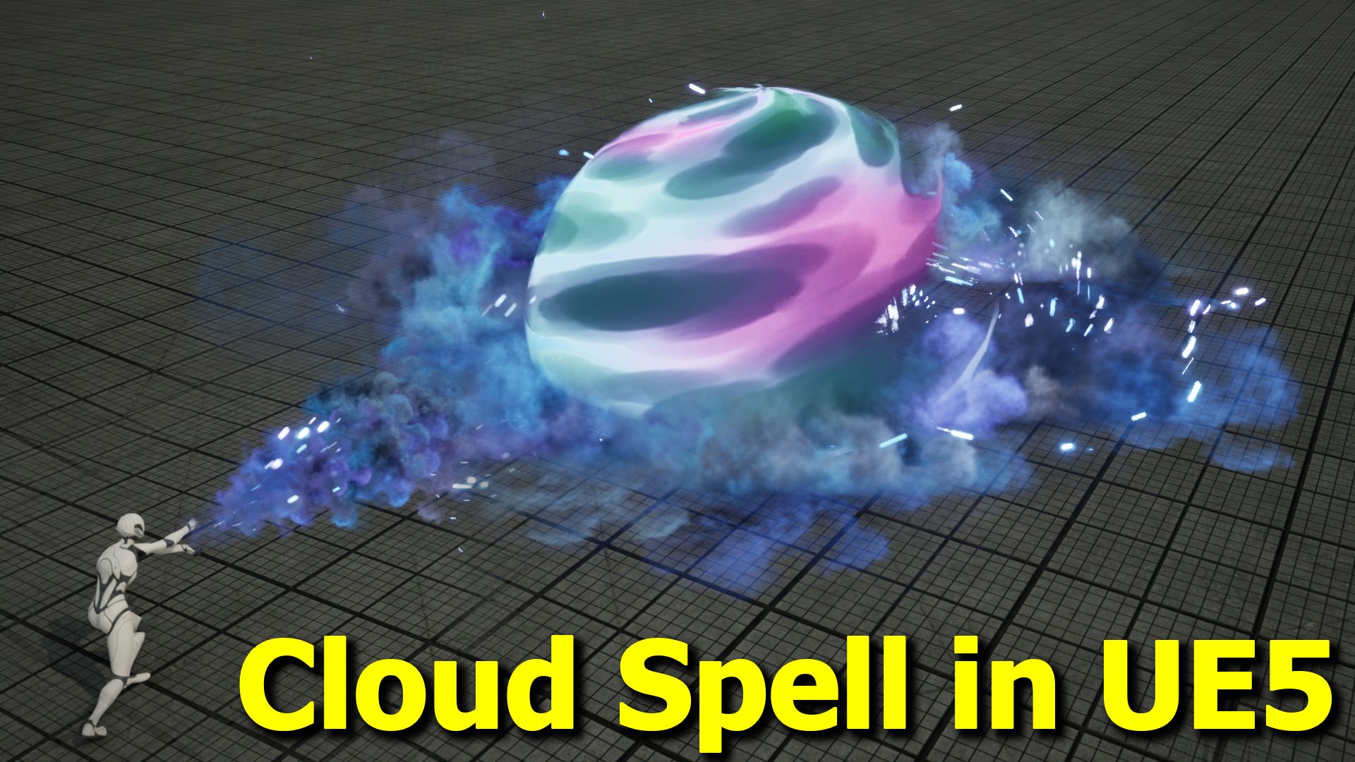 Cloud Spell in Unreal Engine 5 Niagara product image (1)