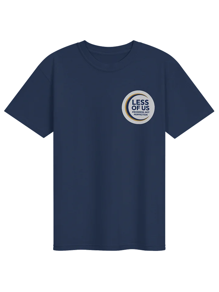 Progress, Not Perfection Badge Tee — Less of Us product image (1)