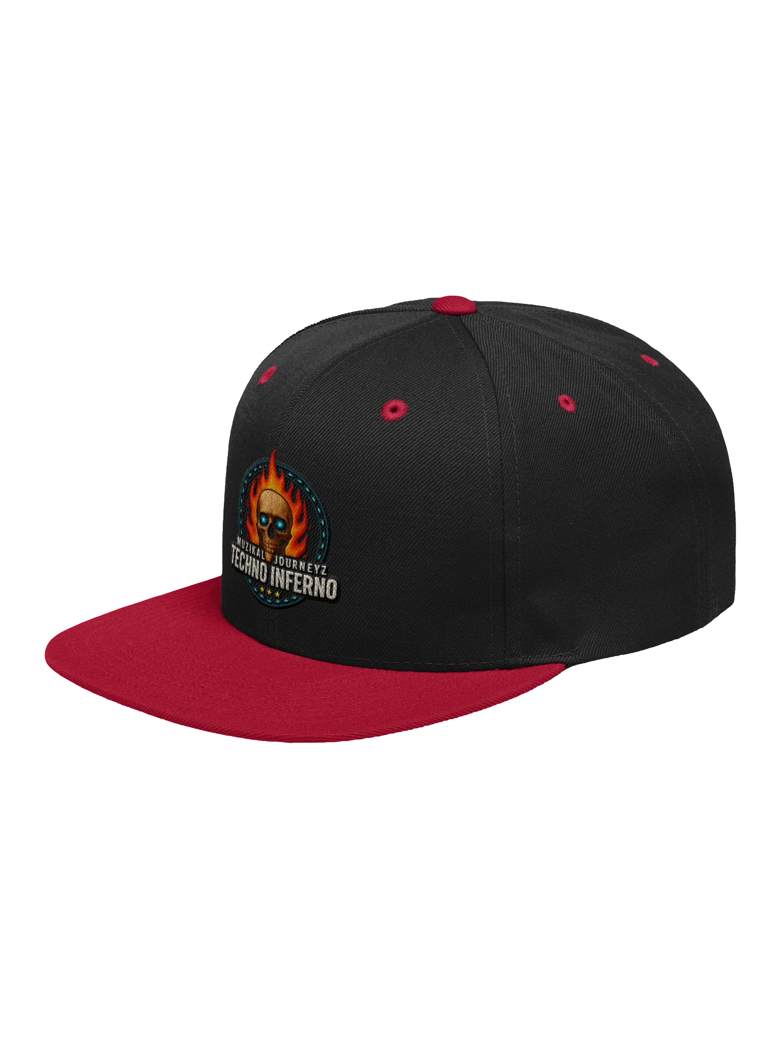 Techno Inferno Snapback Cap product image (3)