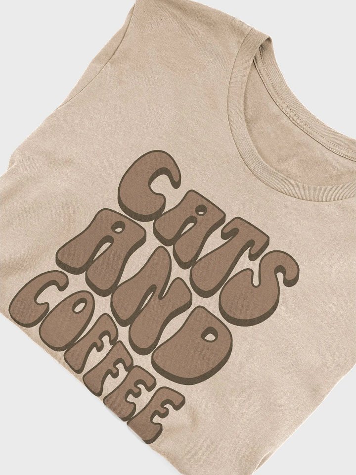 Cats and Coffee Tee product image (2)