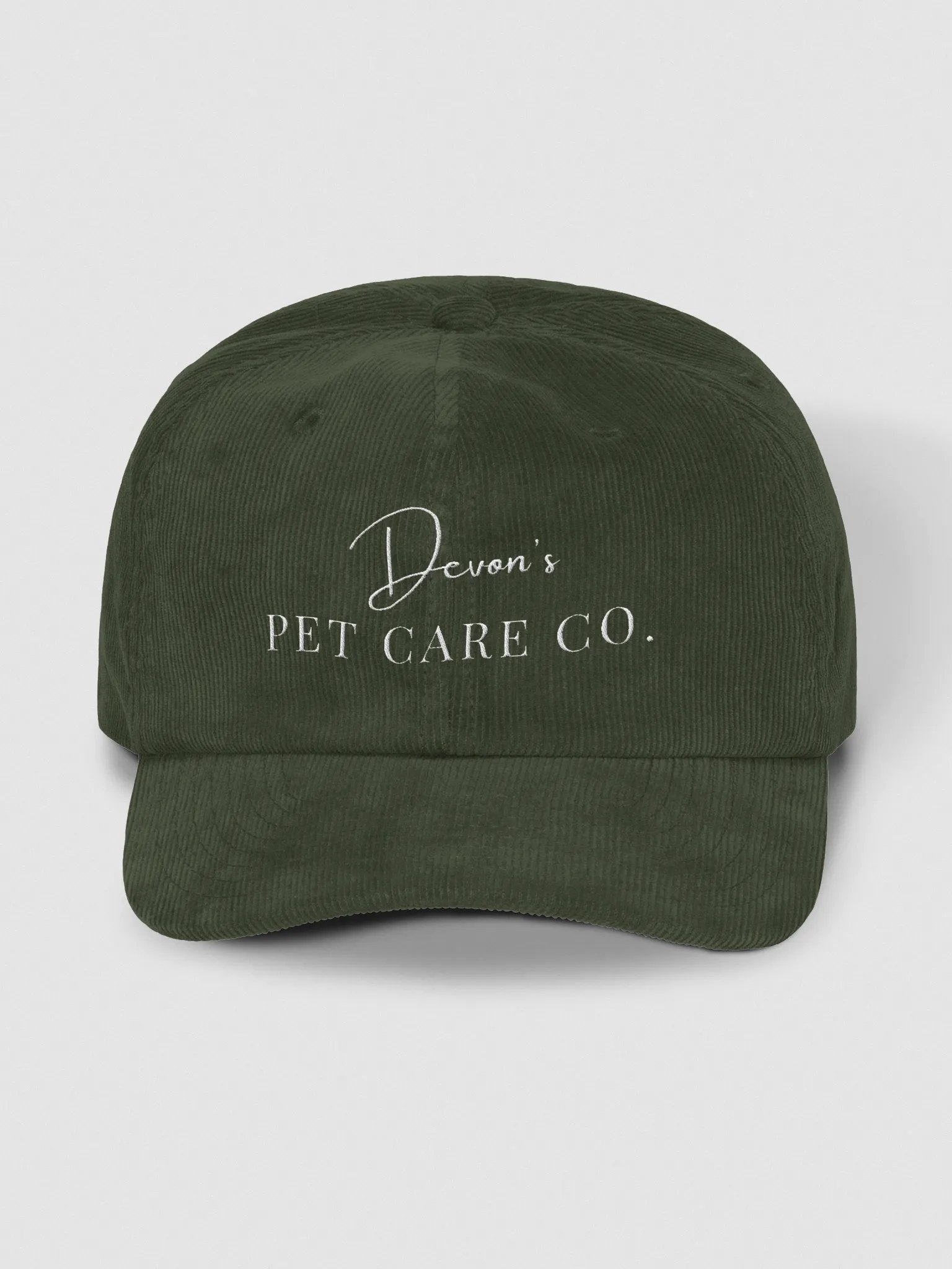 Logo Corduroy Cap product image (2)