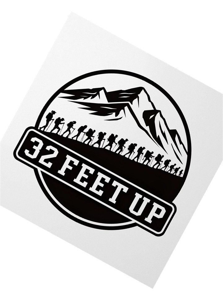 32 Feet Up Logo Sticker product image (2)