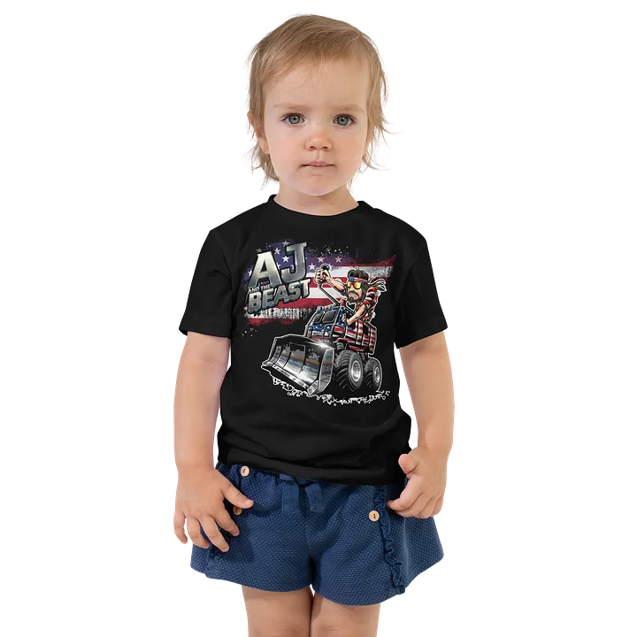 Bella+Canvas Toddler T-Shirt : AJ and the BEAST USA product image (1)