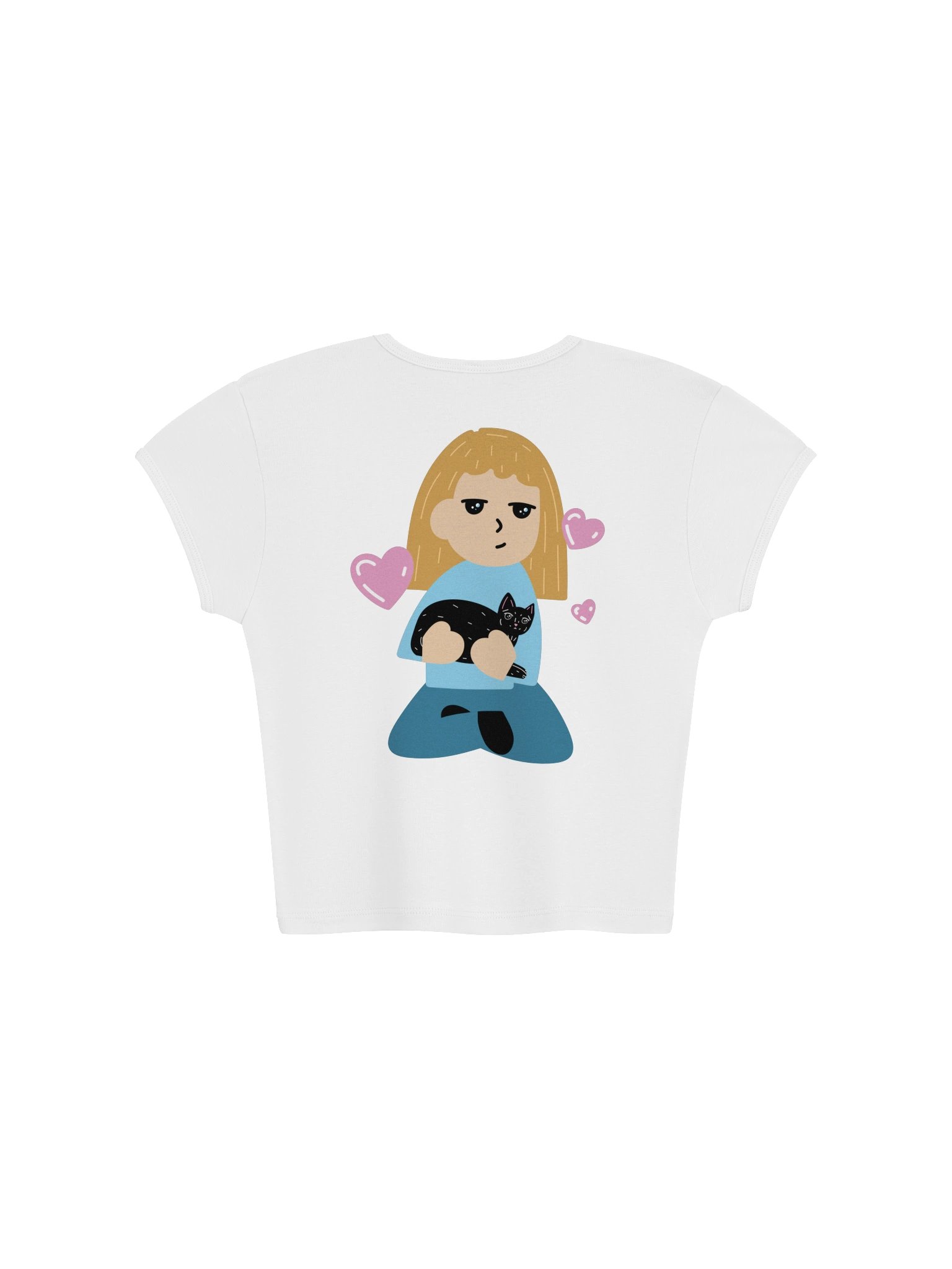 Nobody Prepared Me - Cropped Tee Light product image (8)