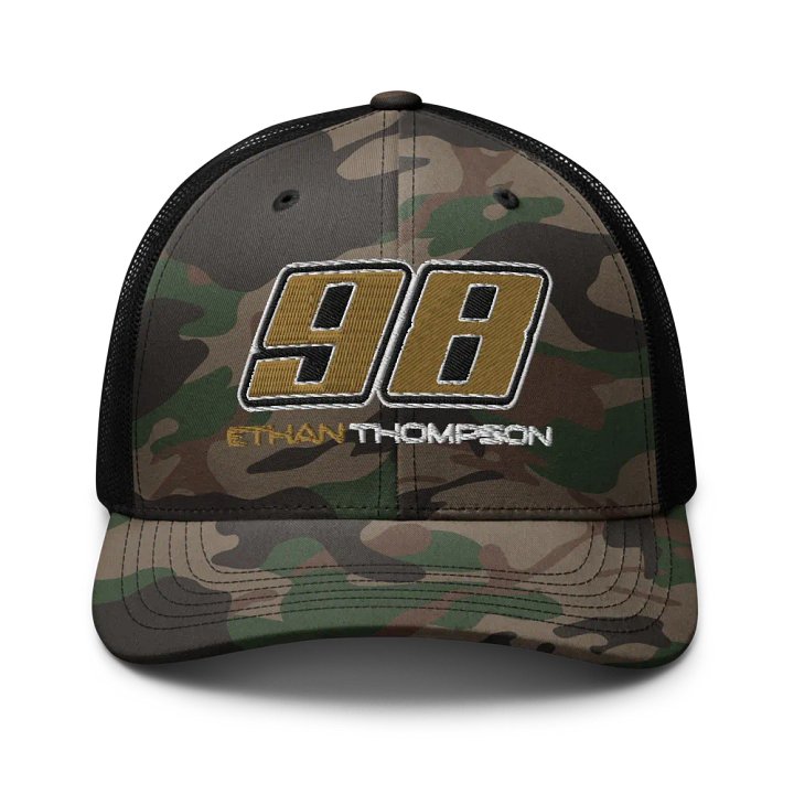 Ethan Thompson 98 Racing Fan Camo Snap back product image (1)
