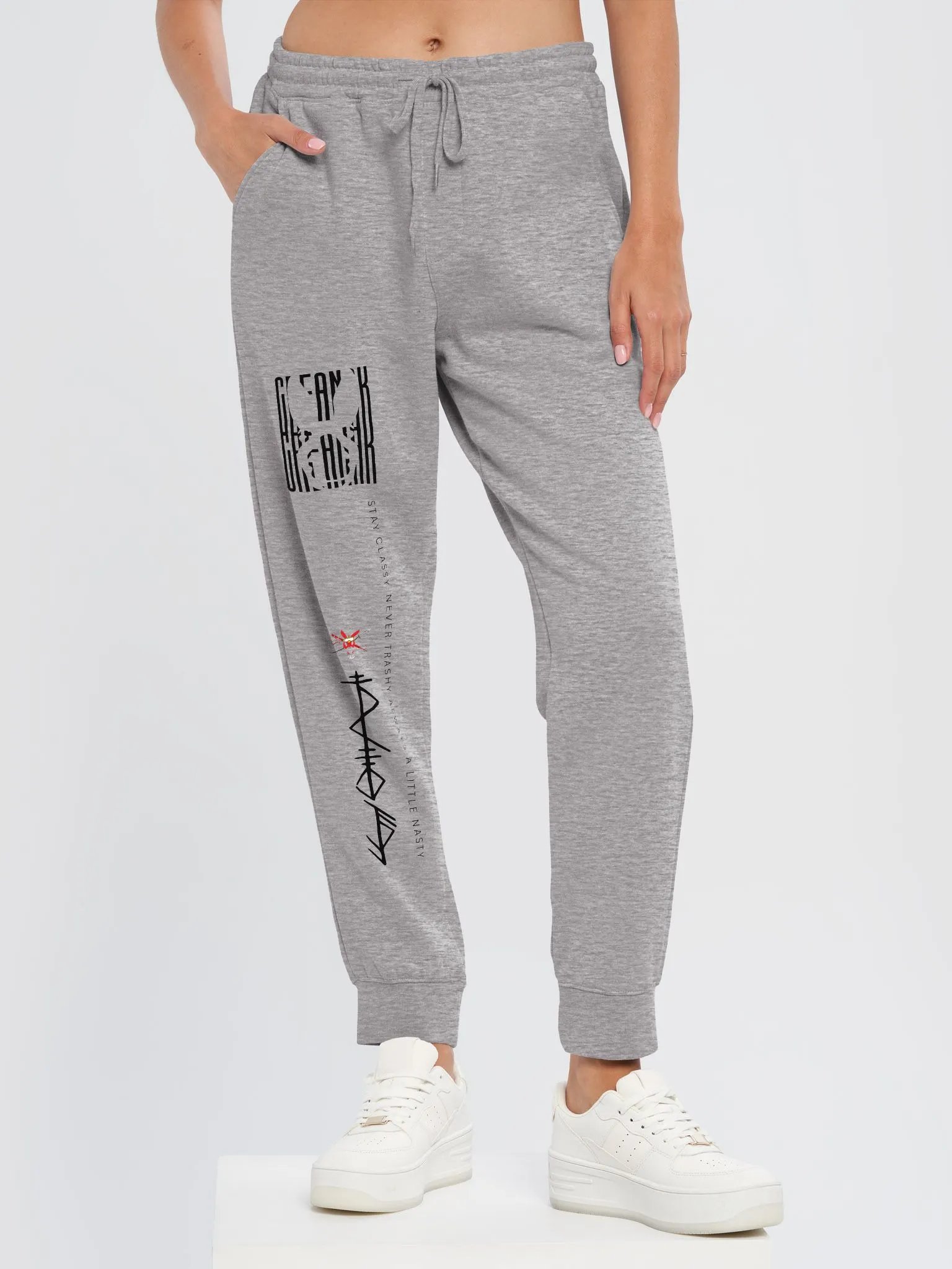 Stay Classy Norse Joggers - Black Design product image (6)