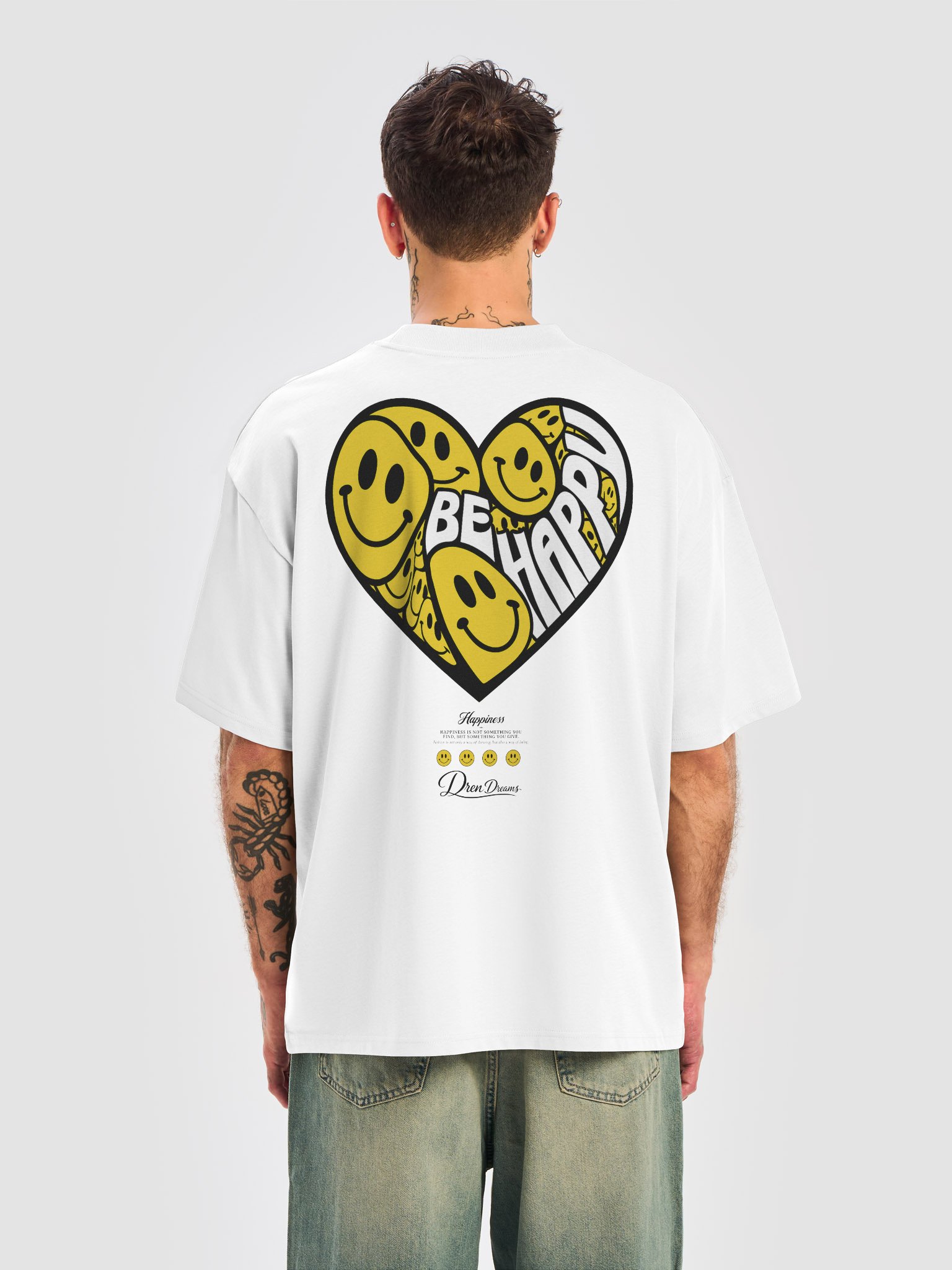 Be Happy Oversized Tee product image (6)