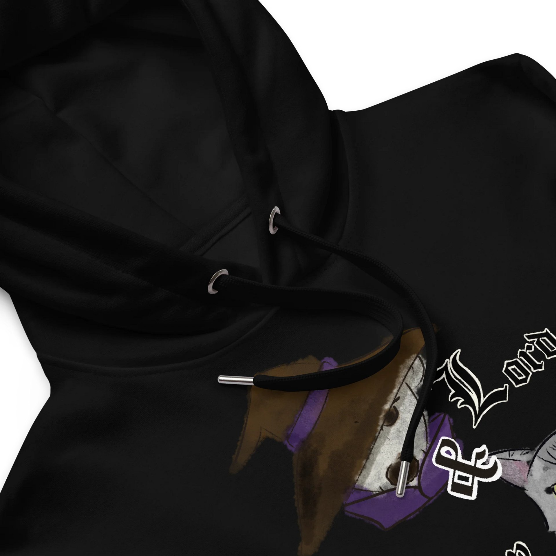 Distressed Logo Plush Hoodie product image (8)