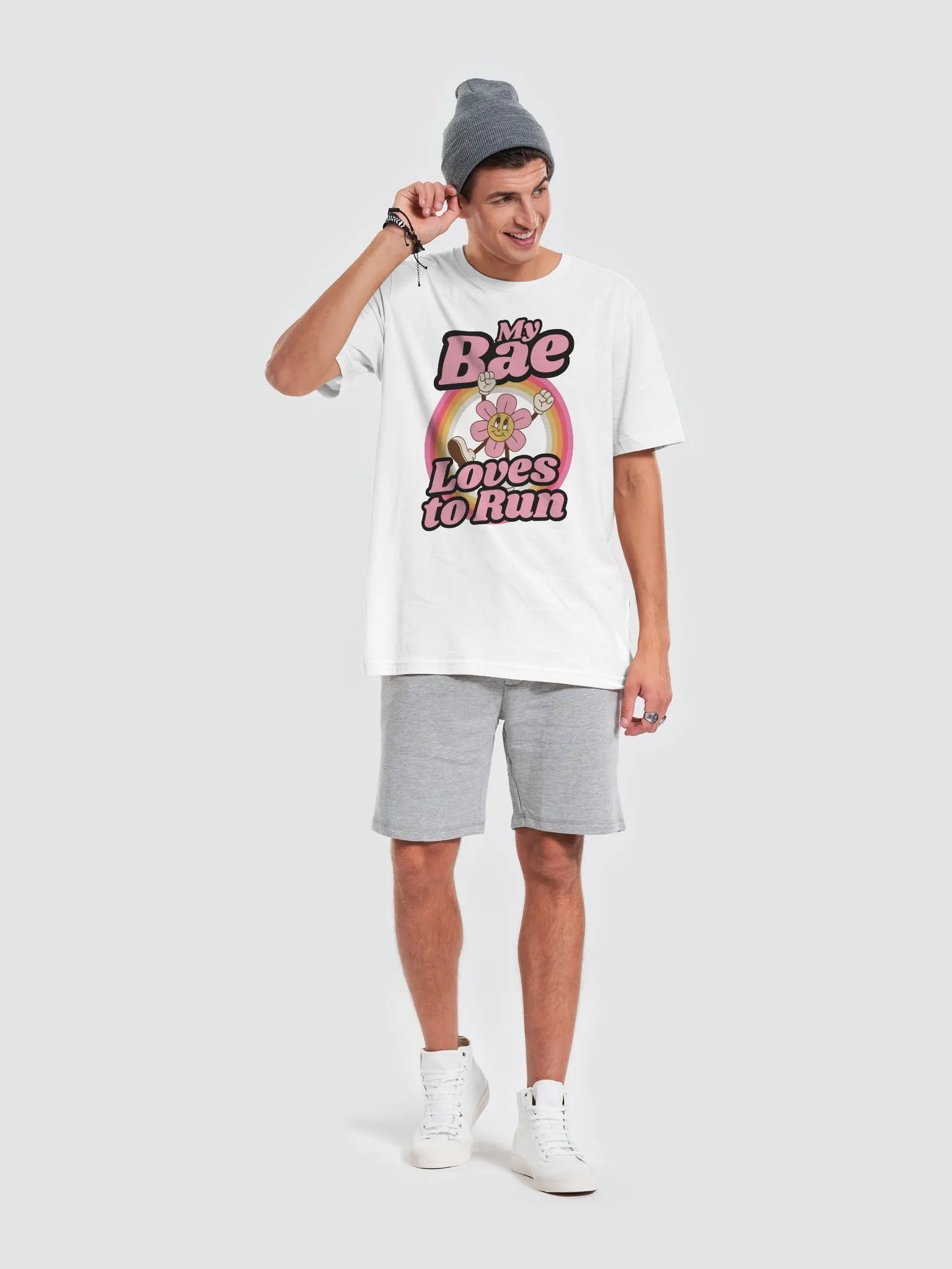 Joyful Running Flower T-Shirt product image (33)