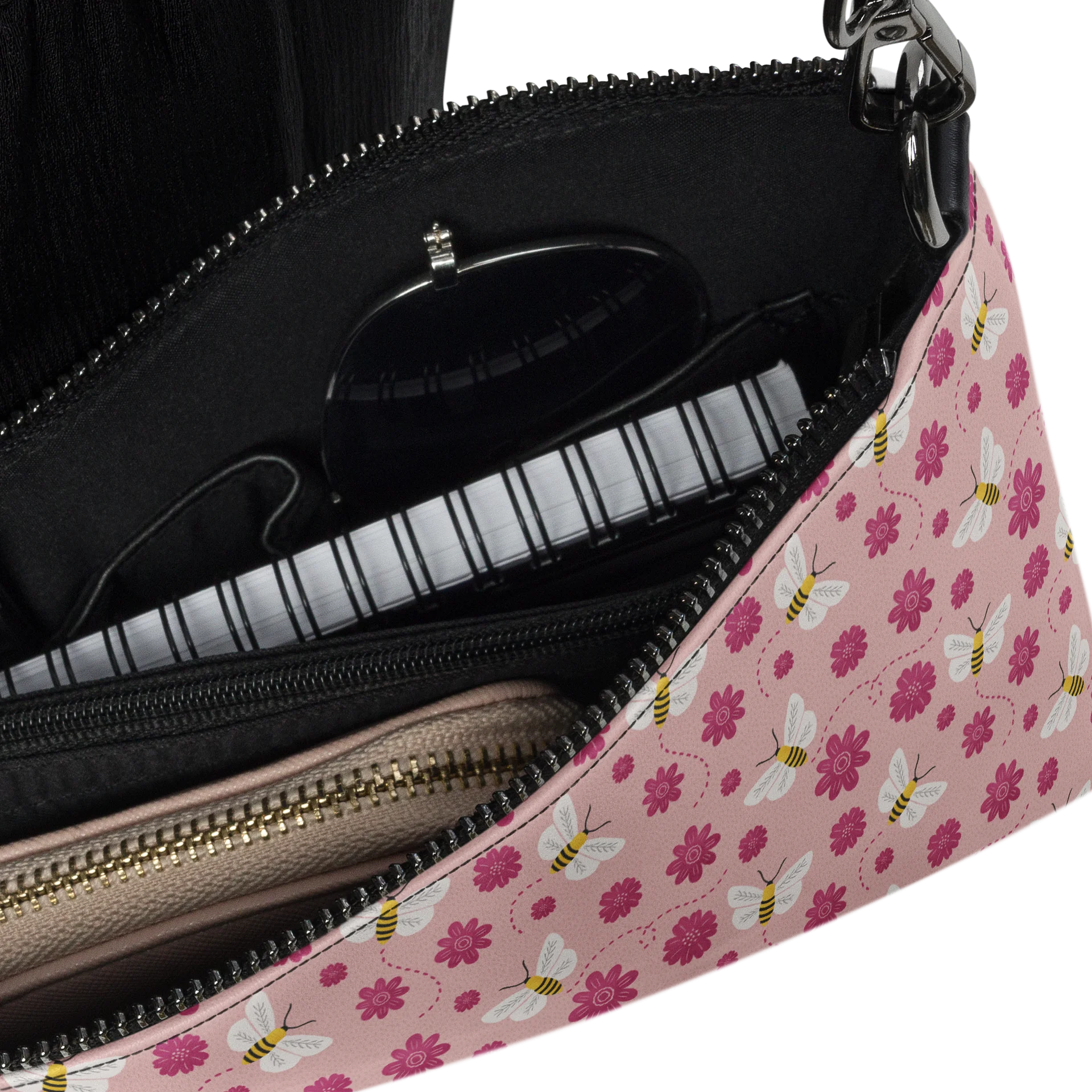 Little Pink Bees Crossbody Bag product image (6)