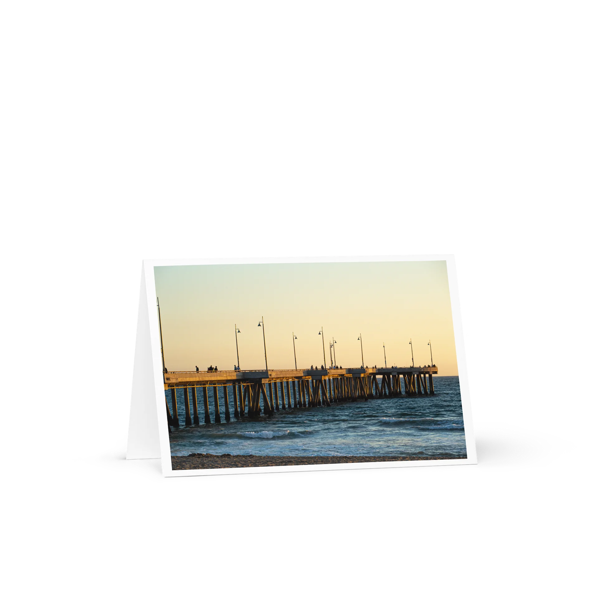 Venice Beach Pier - Greeting Card product image (1)