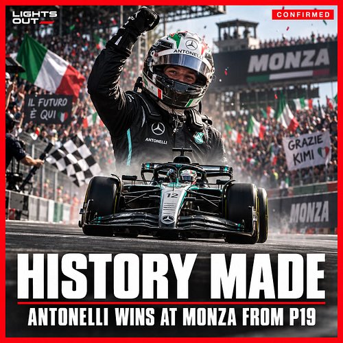 Monza delivered 🇮🇹

A historic home victory, Ferrari heartbreak, teammate tension and a hostile podium reception.

Which was ...