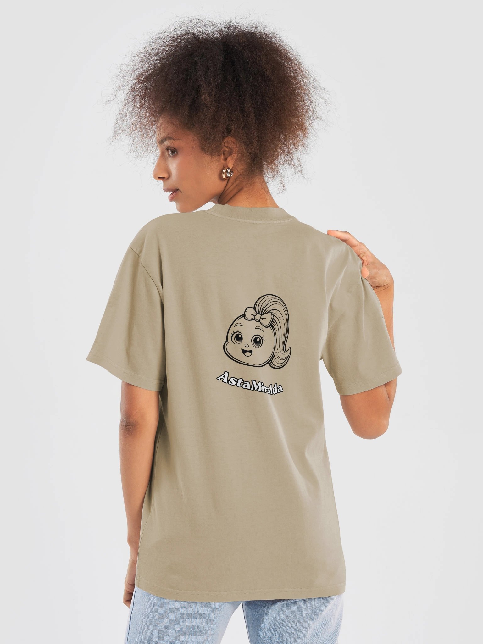 Bella — Premium Artistic Edition T-Shirt (Faded Bone) product image (22)