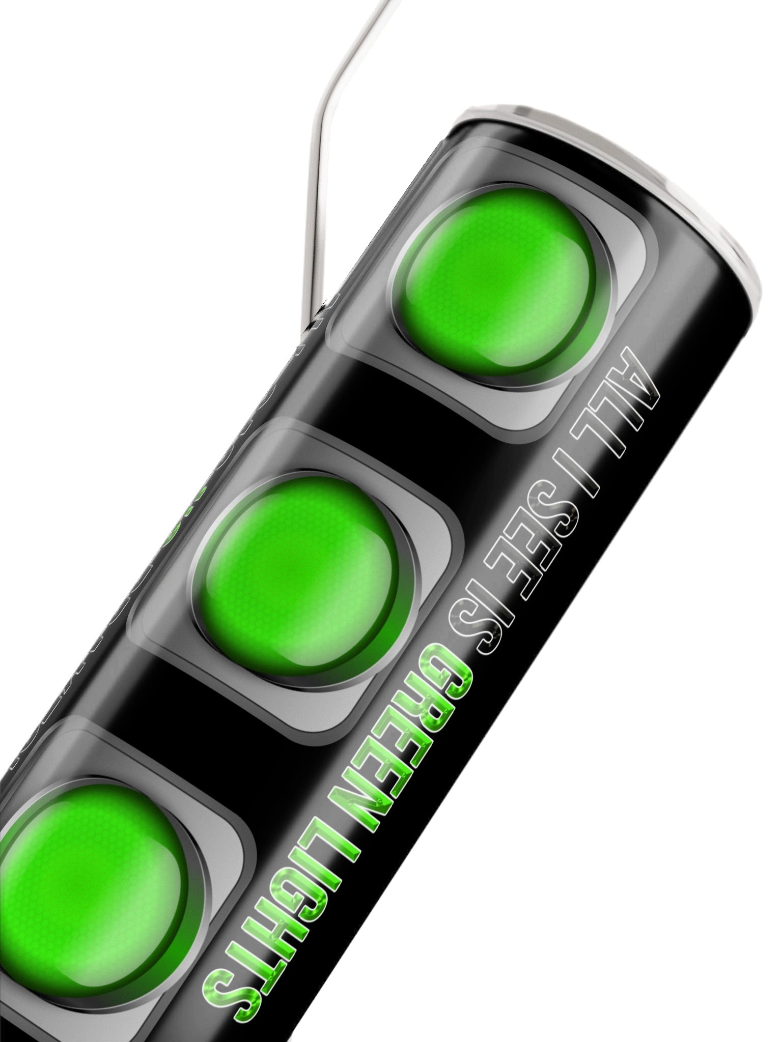All I See Is Green Lights, 20oz Tumbler, BV product image (4)