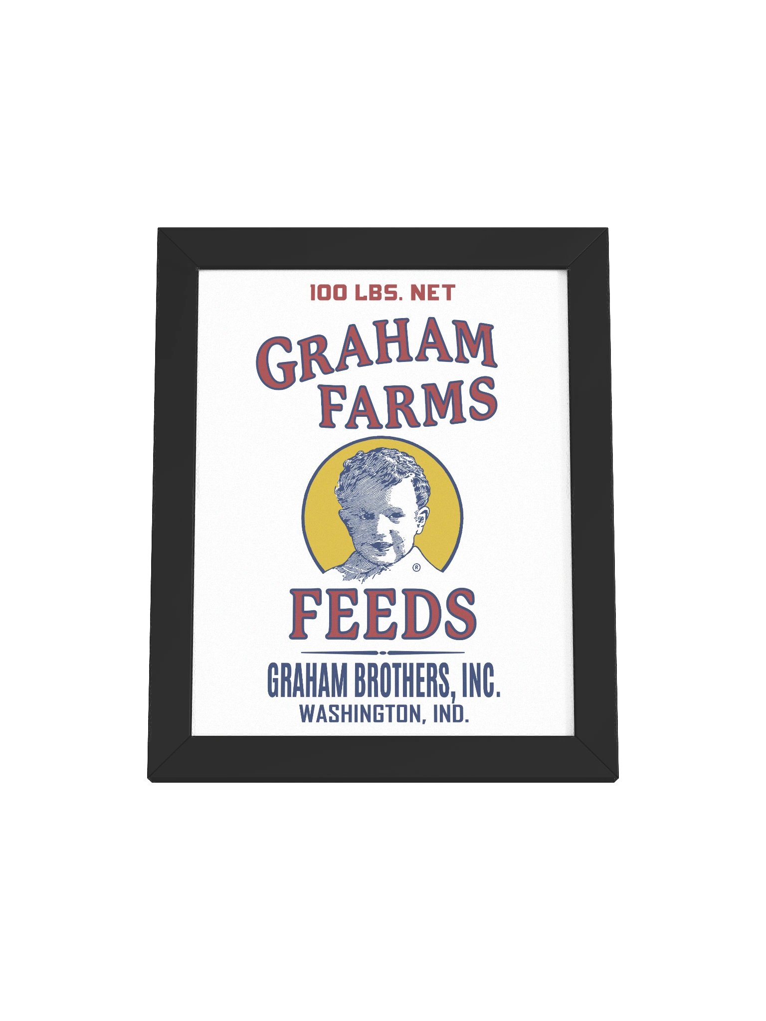 Graham Farms Feeds Bag Logo Poster product image (1)