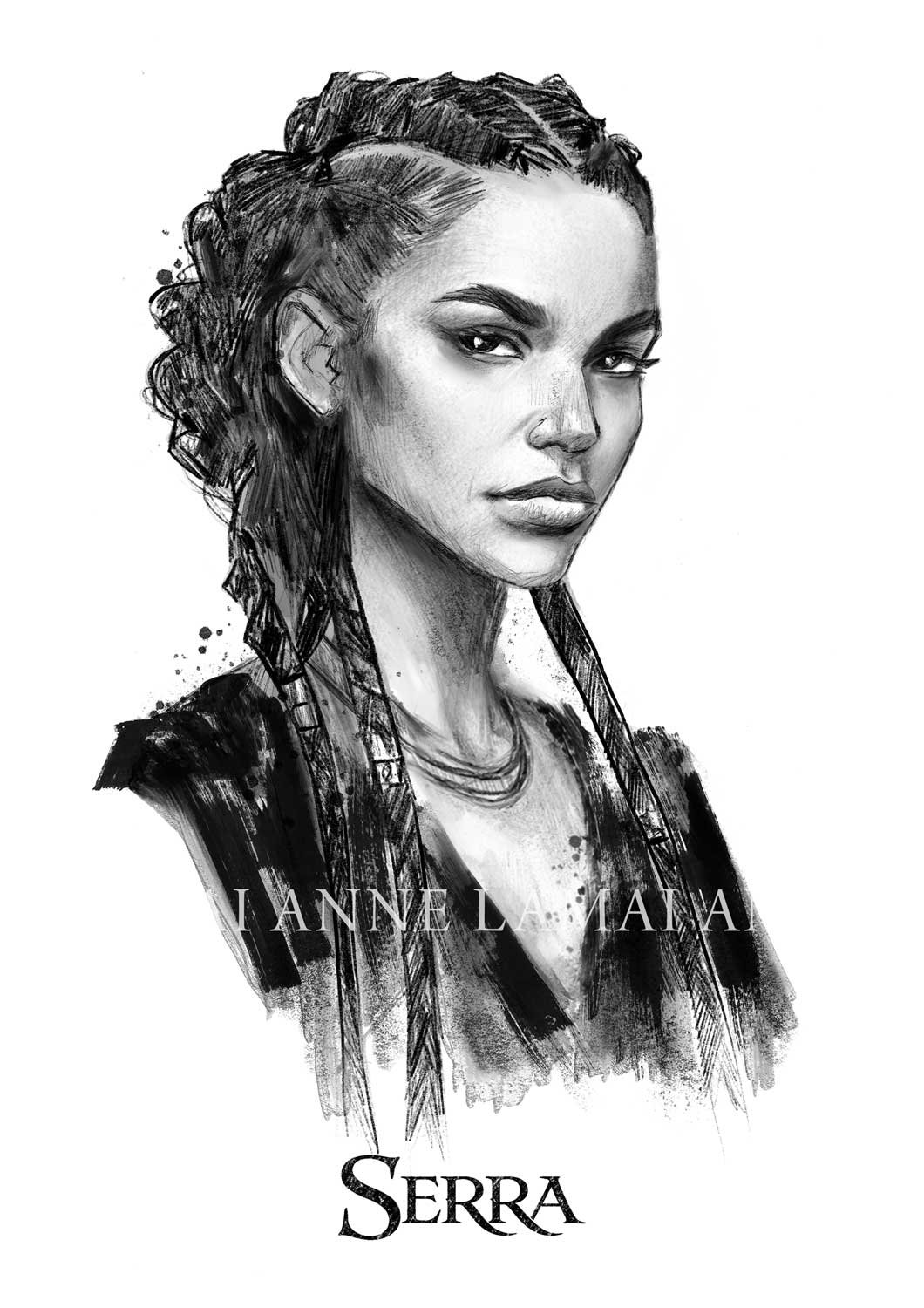 Serra | The Heart of Shadow Art Print product image (1)