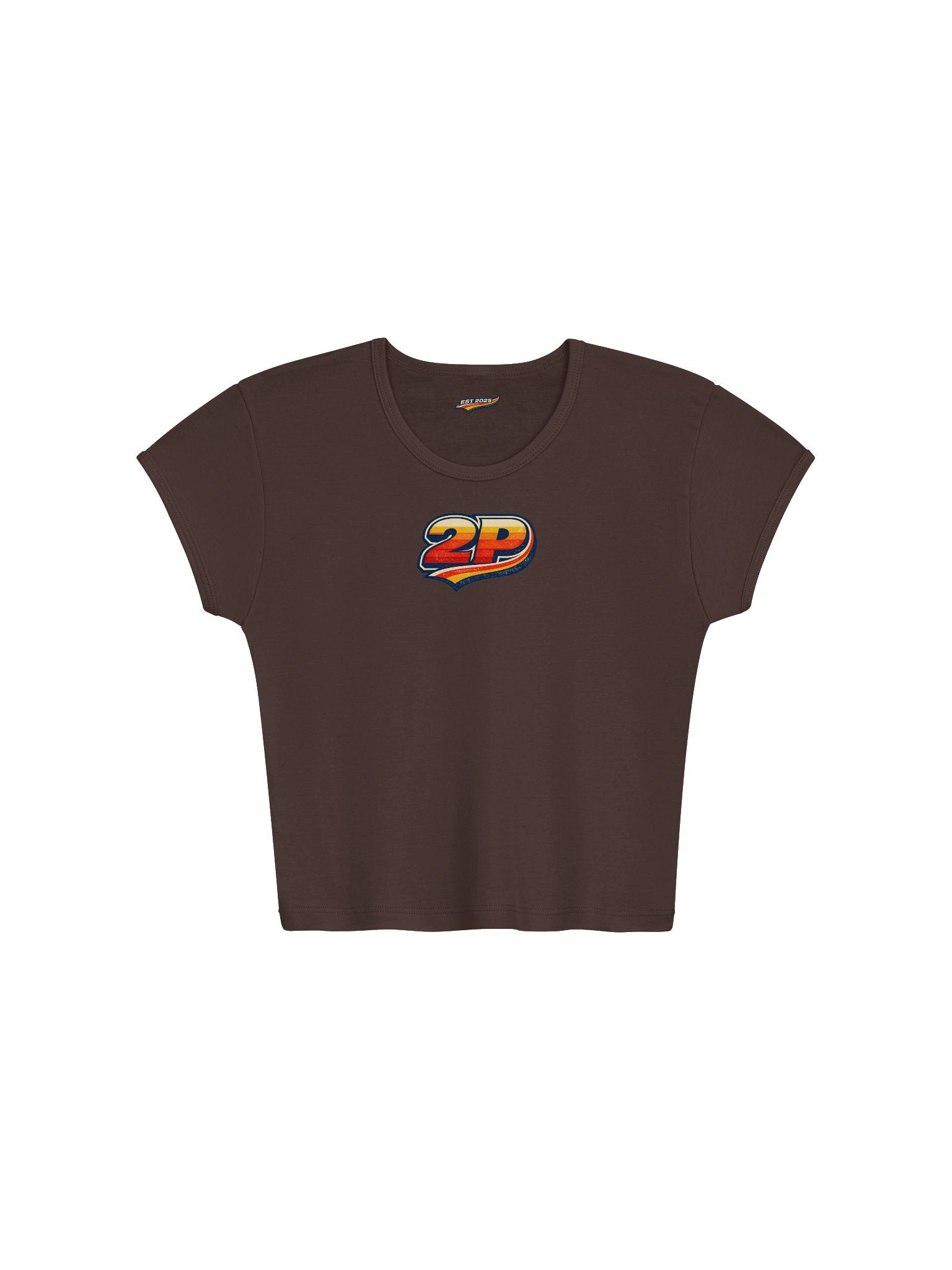 Vintage Womens 2P Crop Tee product image (4)