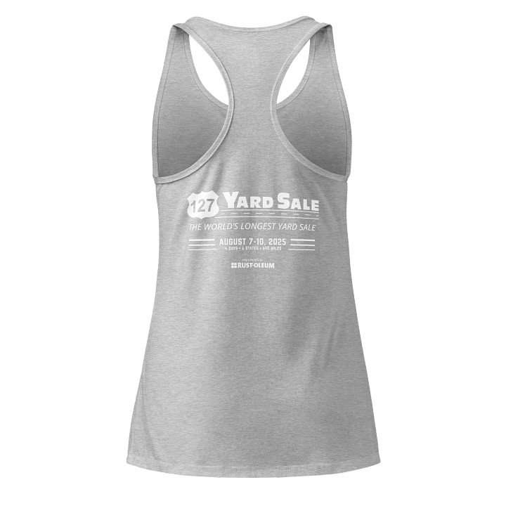127 Yard Sale (2025) Vintage - Next Level Women's Racerback Tank Top - Multicolor product image (10)