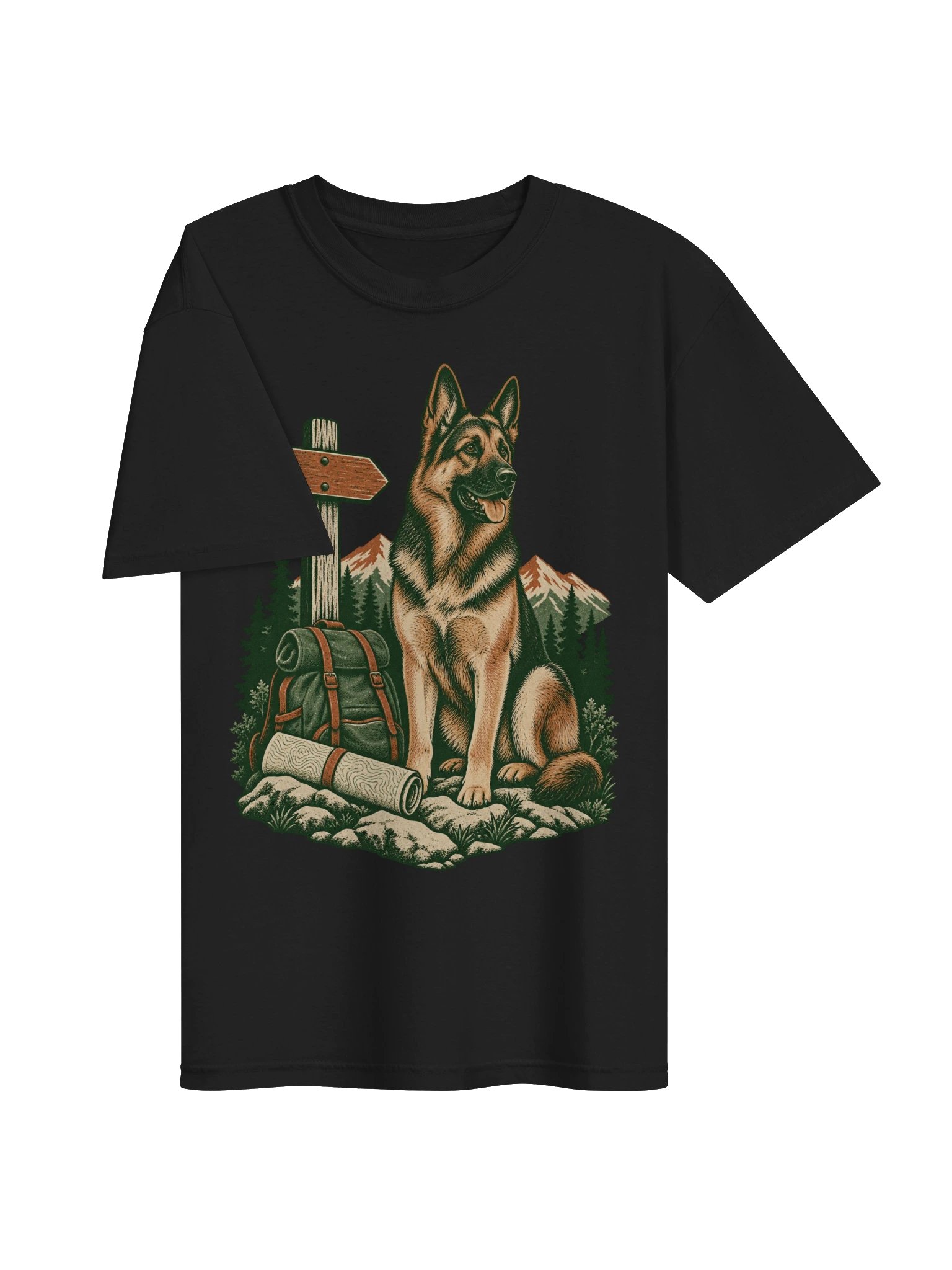Trailhead Companion German Shepherd Tee product image (3)