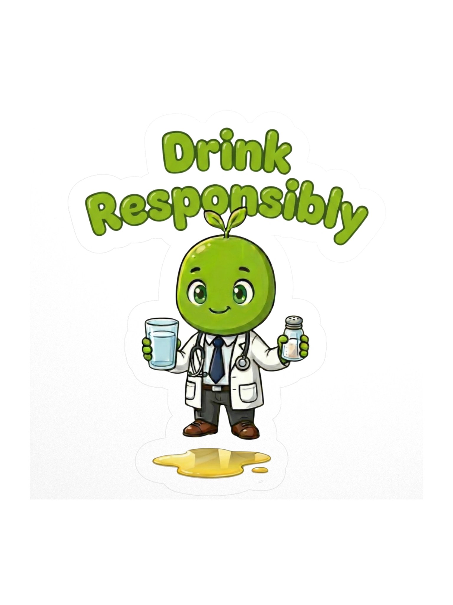 IvySprout Drink Responsibly Sticker product image (1)