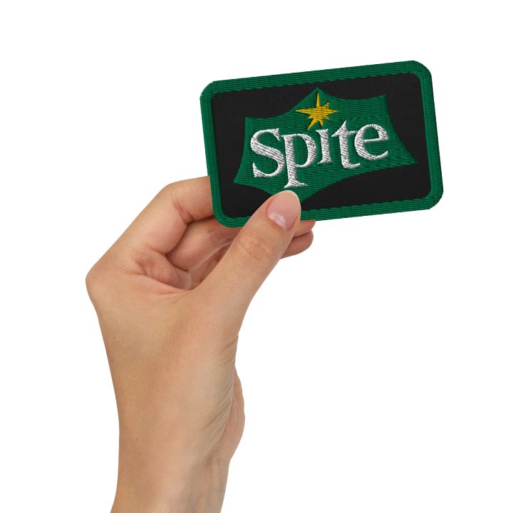 Fuelled by Spite - Embroidered Patch product image (2)
