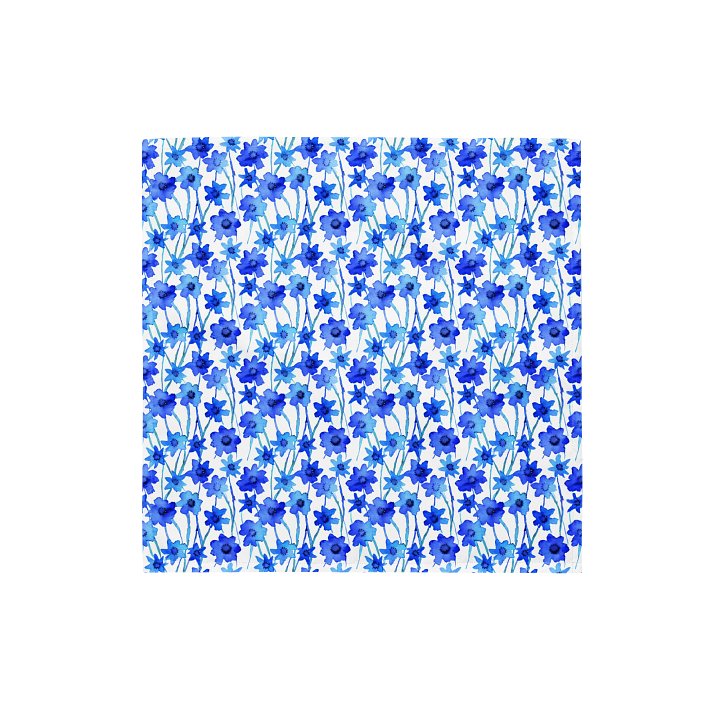 Blue Borage Bandana product image (1)