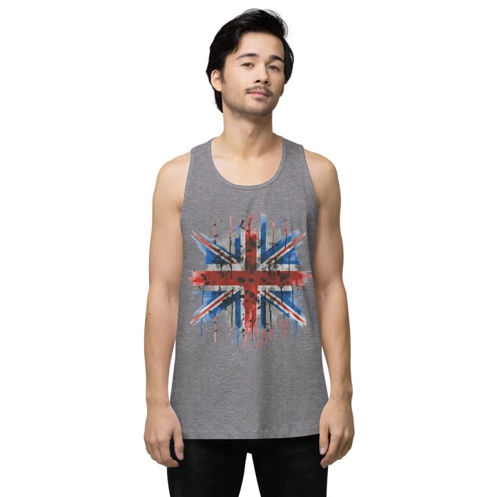 Urban Gaffiti Union Jack Mens Tank product image (1)